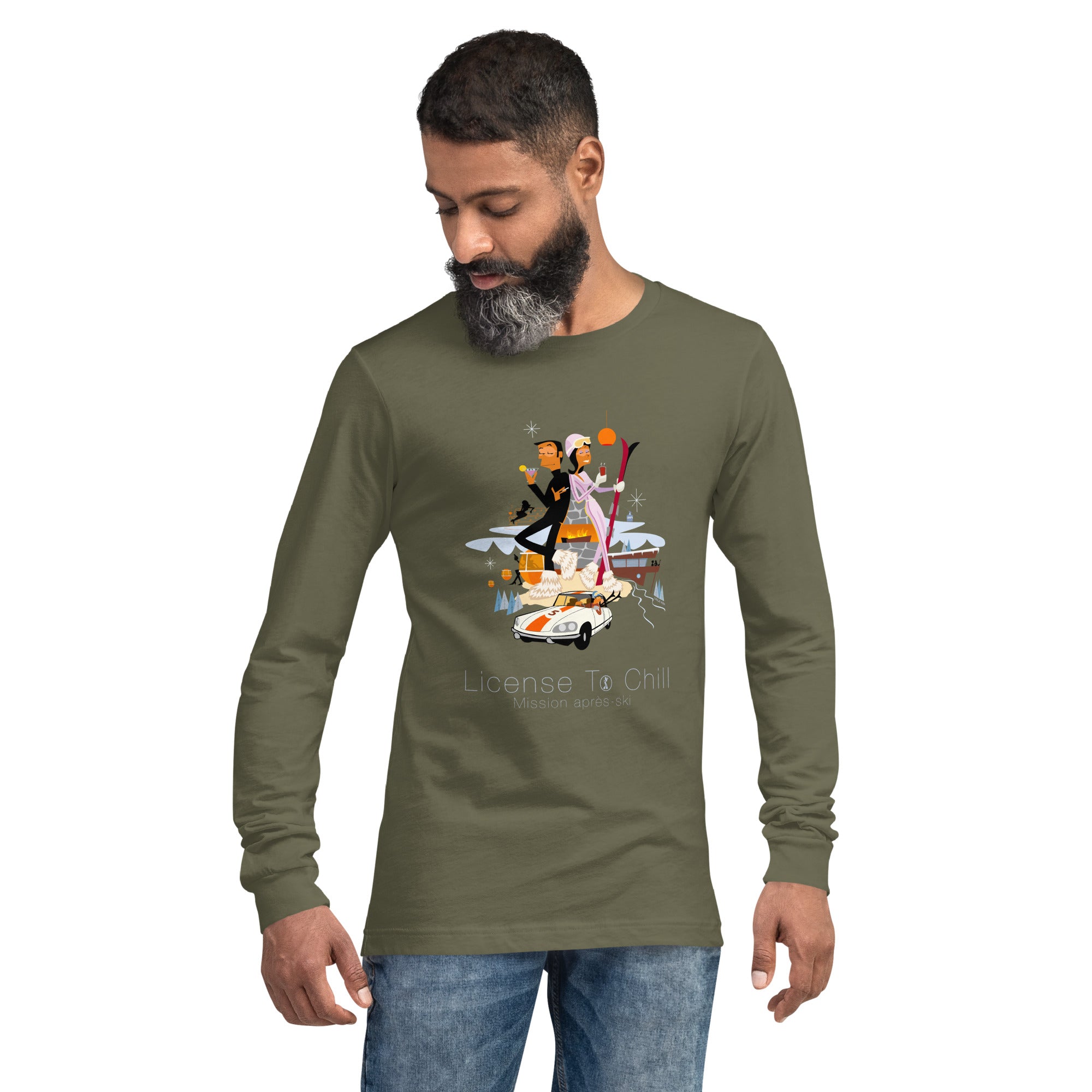 Unisex Long Sleeve Tee License To Chill Mission Après-Ski