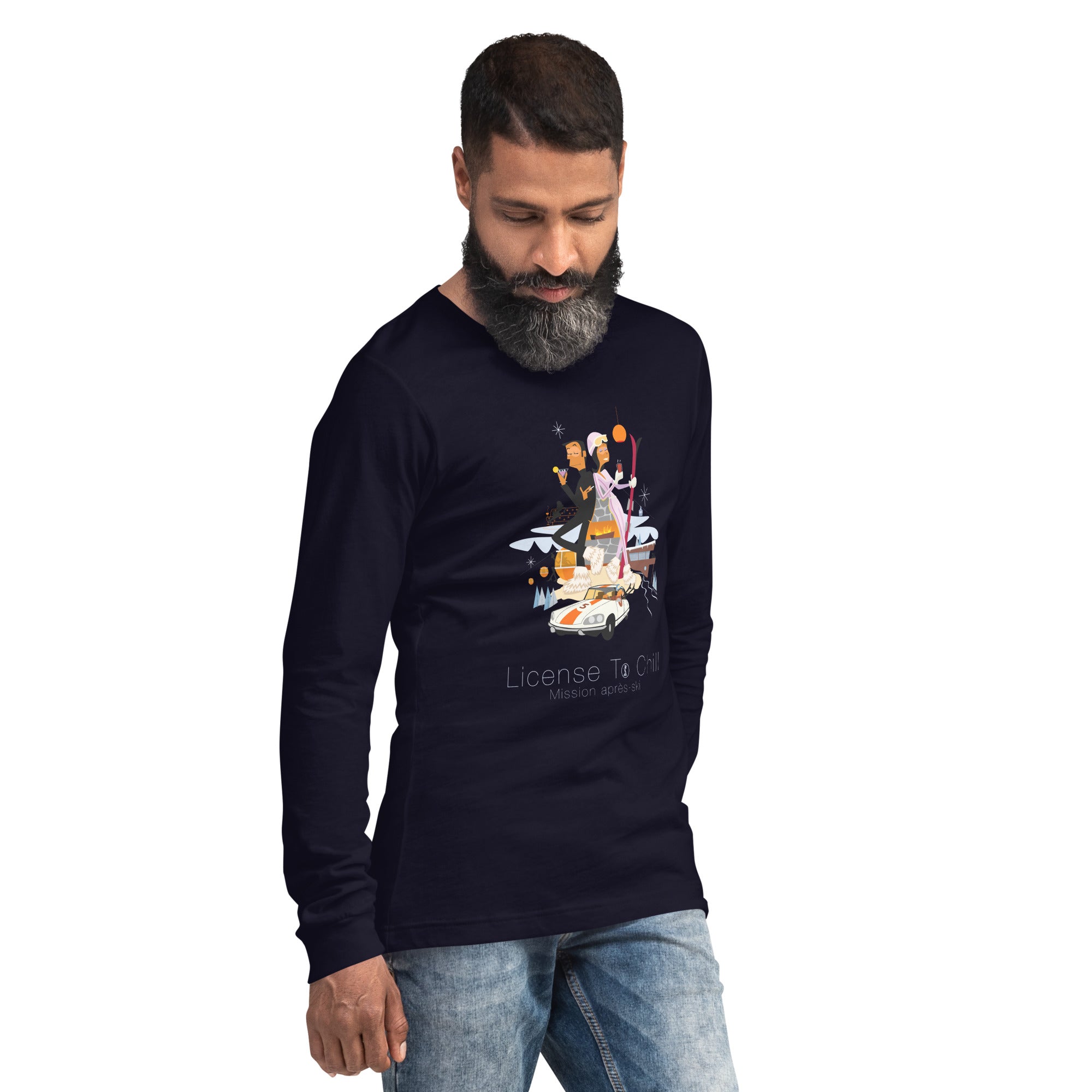 Unisex Long Sleeve Tee License To Chill Mission Après-Ski