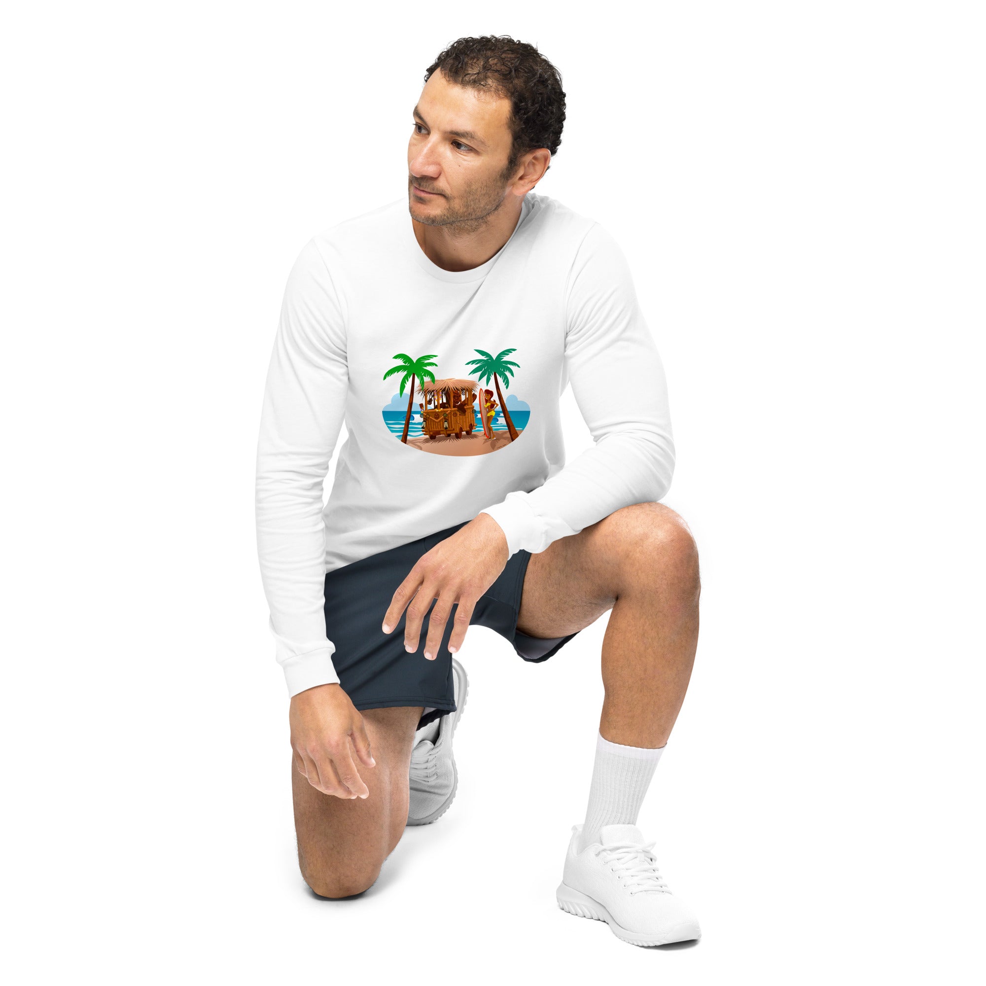 Unisex Long Sleeve Tee Tiki Kombi