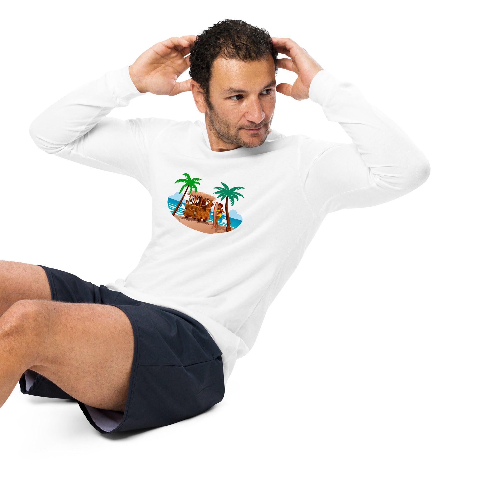 Unisex Long Sleeve Tee Tiki Kombi