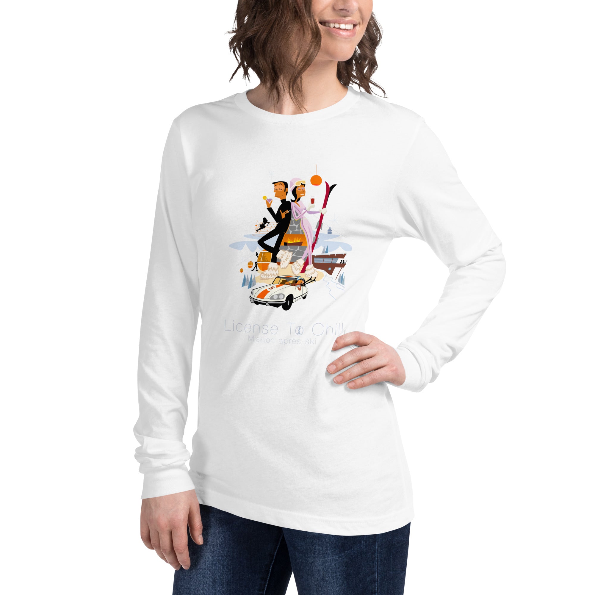 Unisex Long Sleeve Tee License To Chill Mission Après-Ski