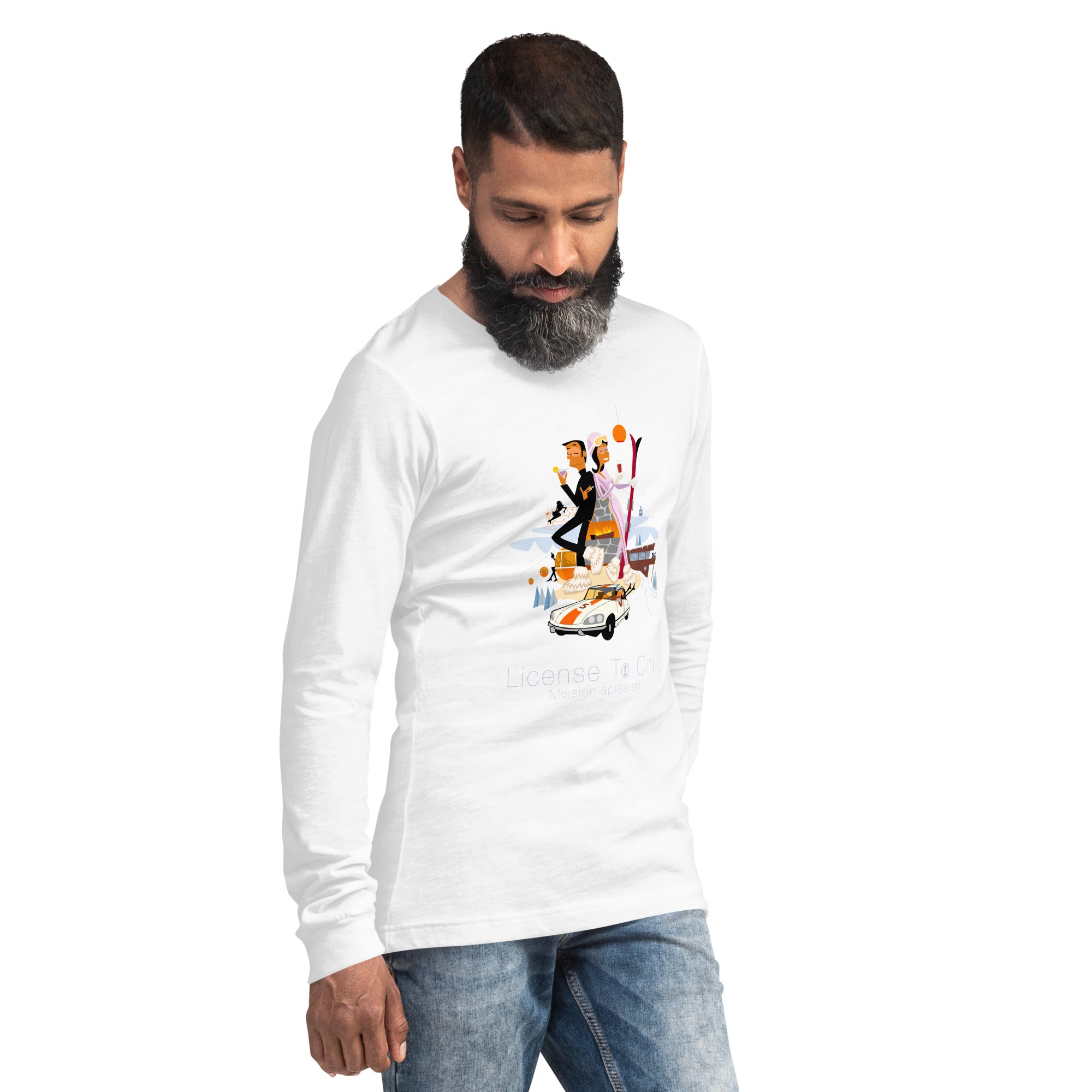 Unisex Long Sleeve Tee License To Chill Mission Après-Ski