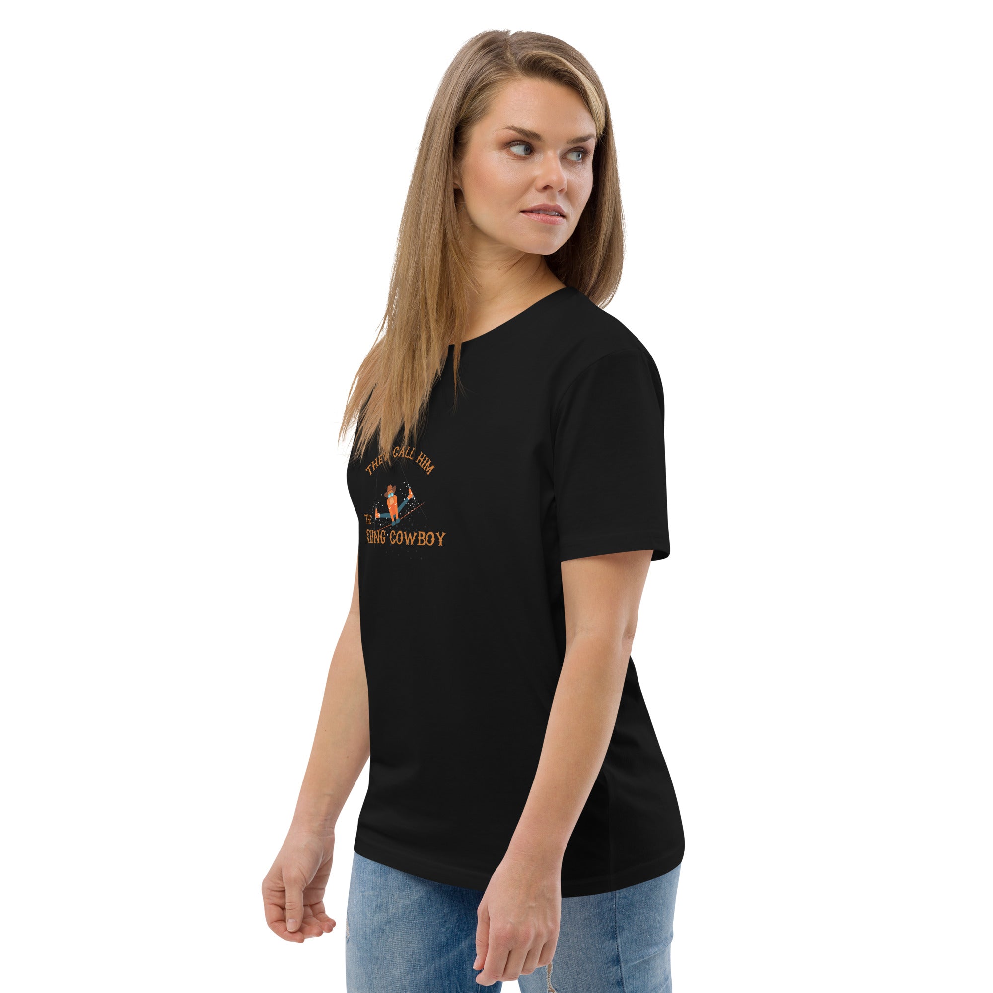 T-shirt unisexe en coton biologique Hot Dogger sur couleurs foncées