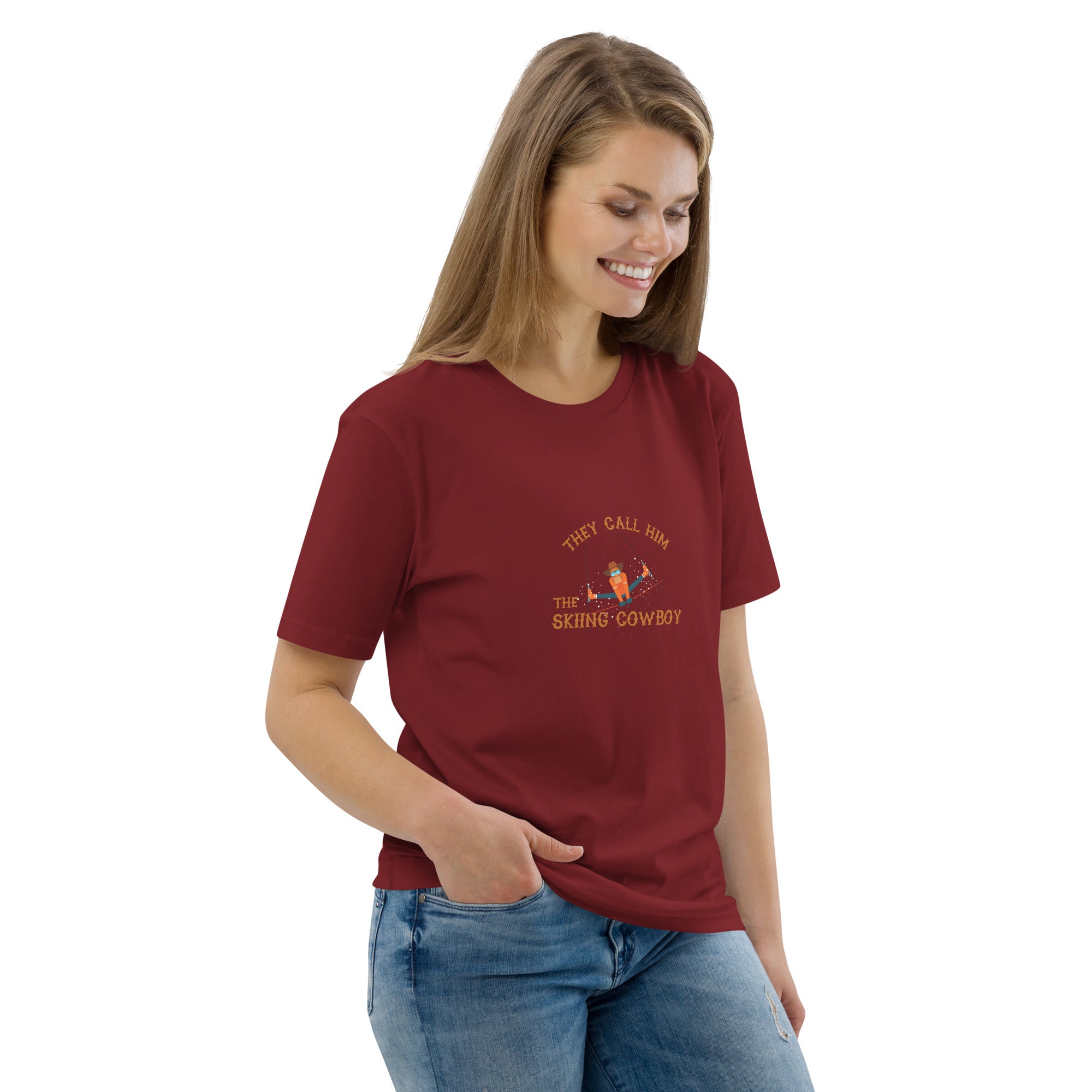 Unisex organic cotton t-shirt Hot Dogger on dark colors