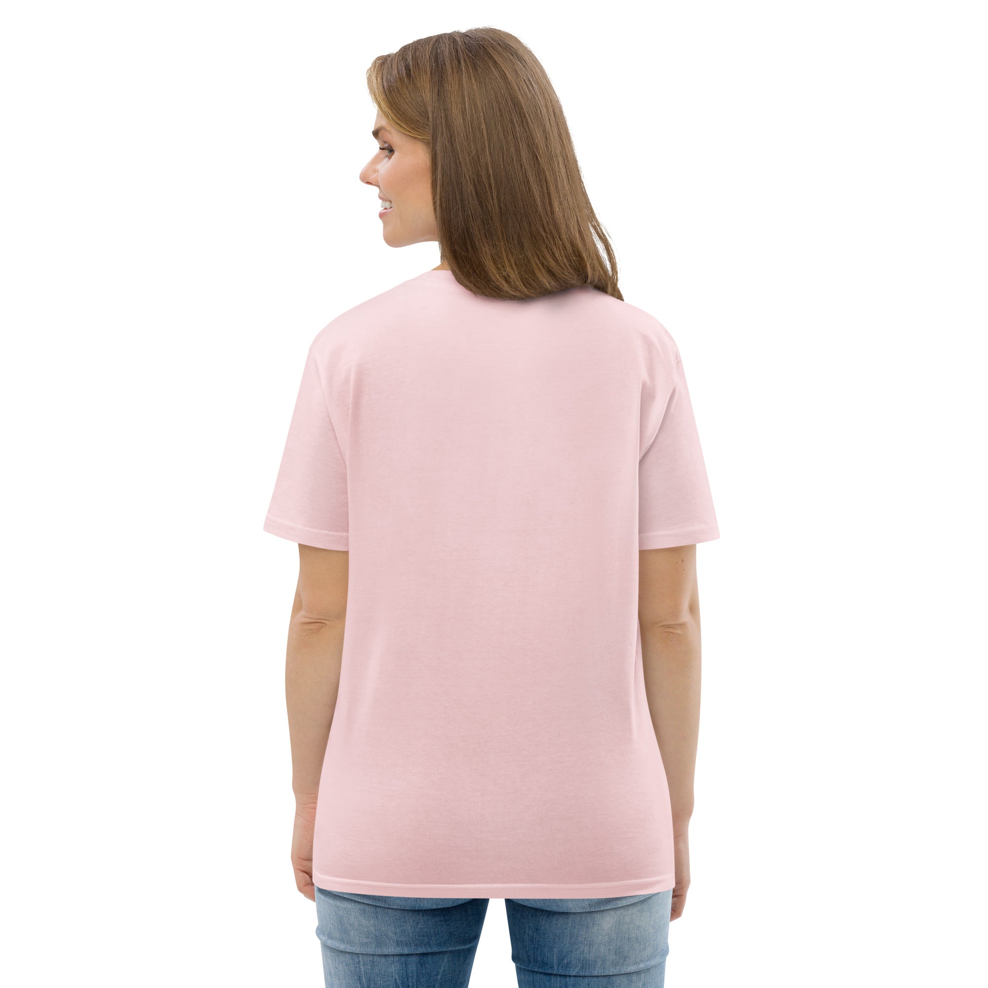 T-shirt unisexe en coton biologique Oh Bonne Mer 2 brodé sur couleurs claires