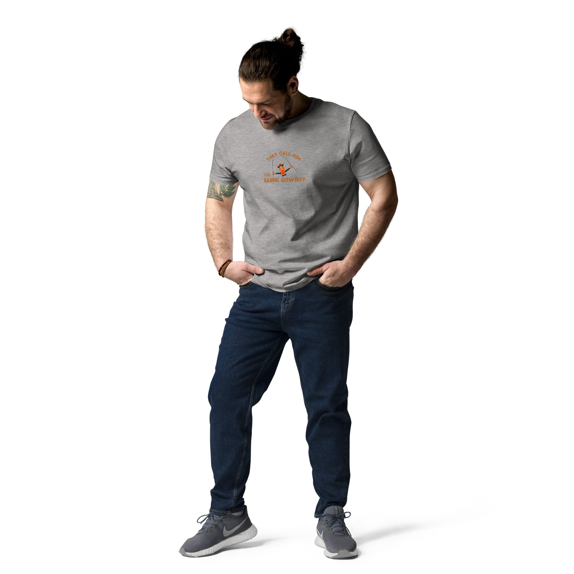 T-shirt unisexe en coton biologique Hot Dogger sur couleurs claires