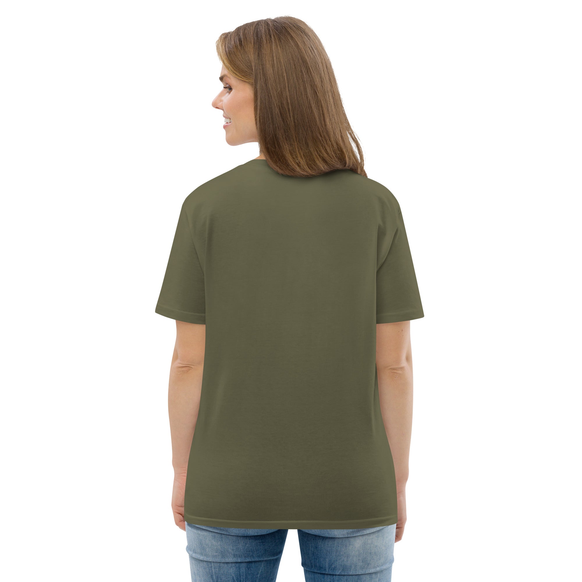 Unisex organic cotton t-shirt Ultra Combi on dark colors