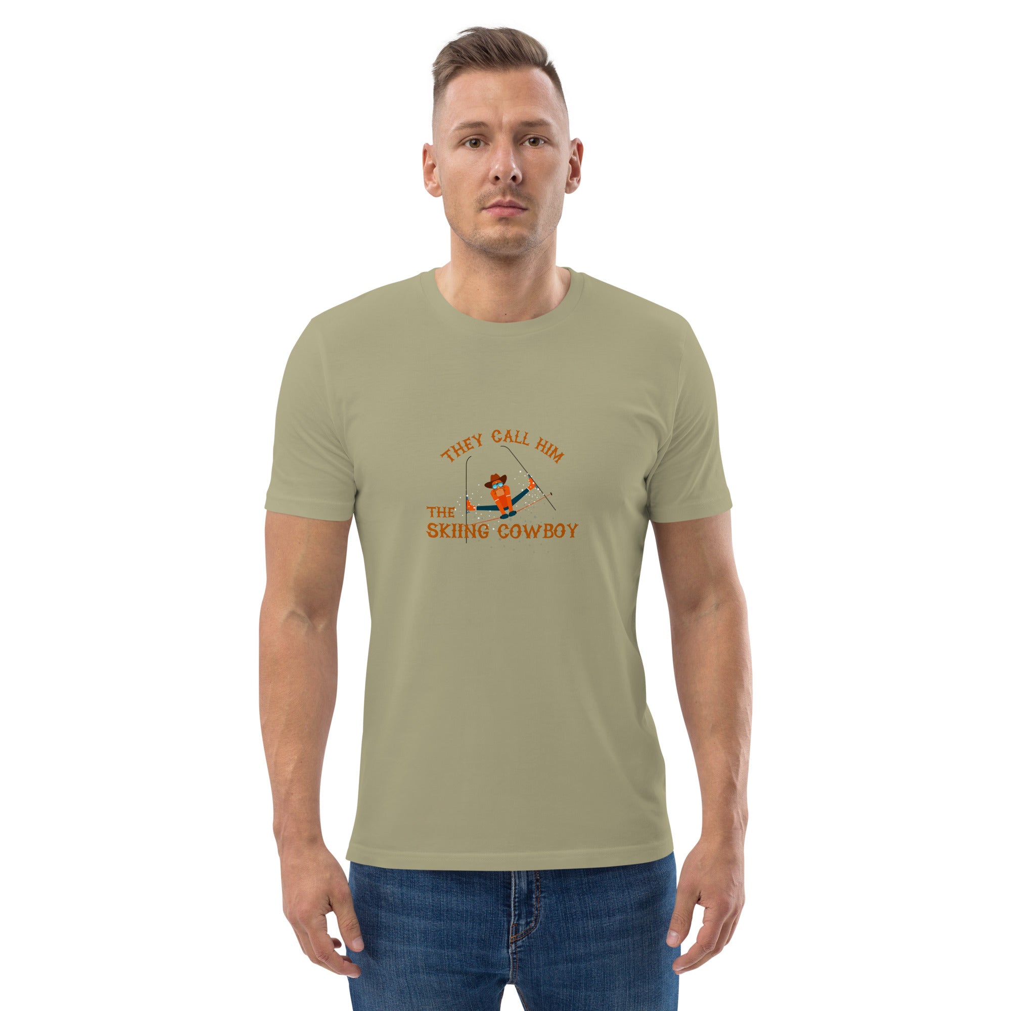 Unisex organic cotton t-shirt Hot Dogger on dark colors