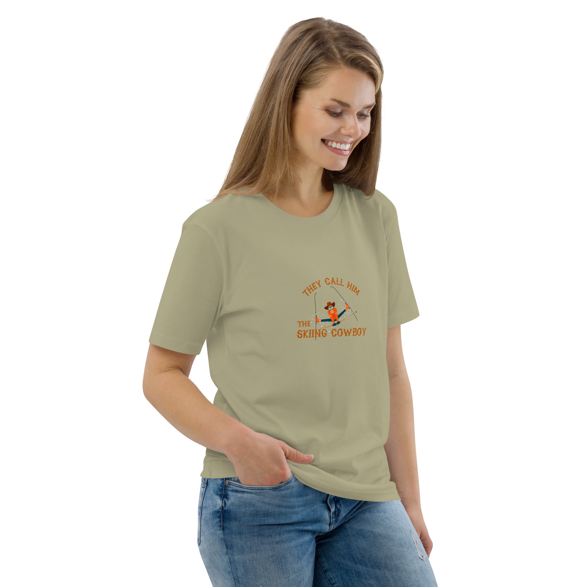 Unisex organic cotton t-shirt Hot Dogger on dark colors