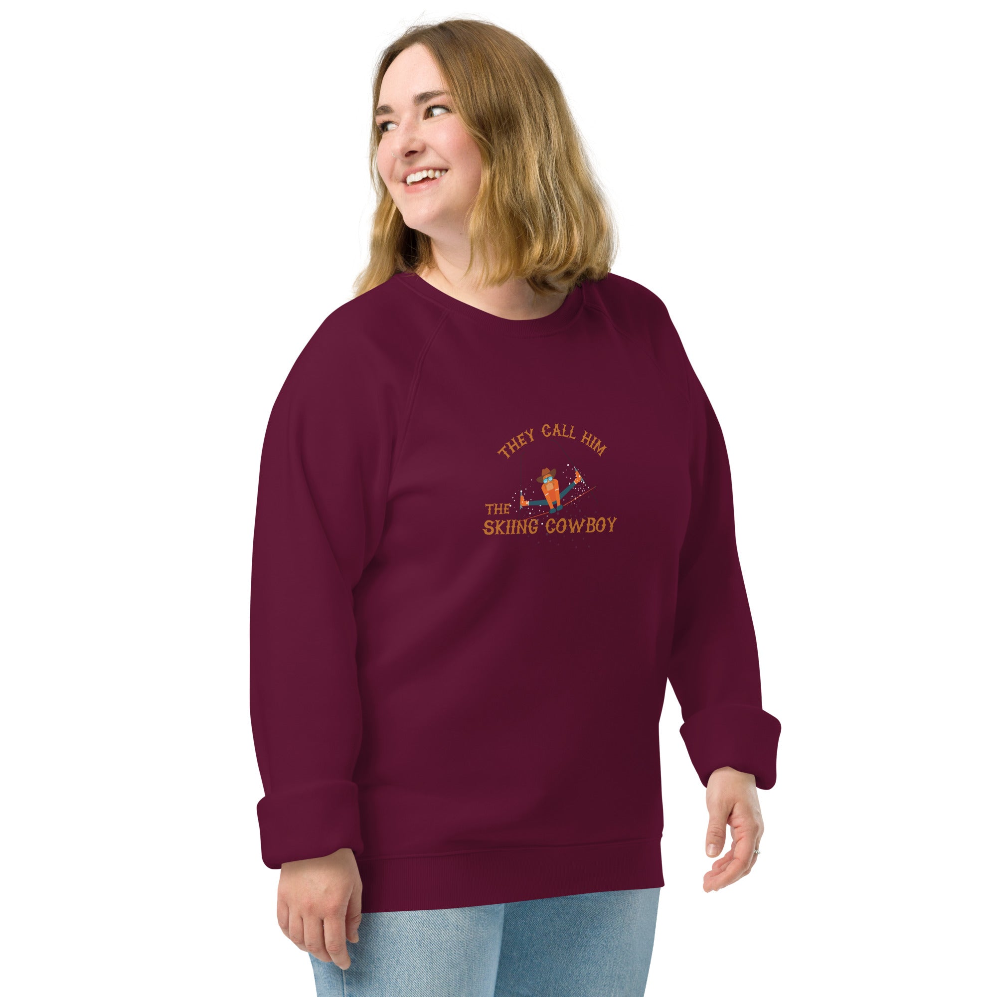 Sweatshirt écologique raglan unisexe Hot Dogger