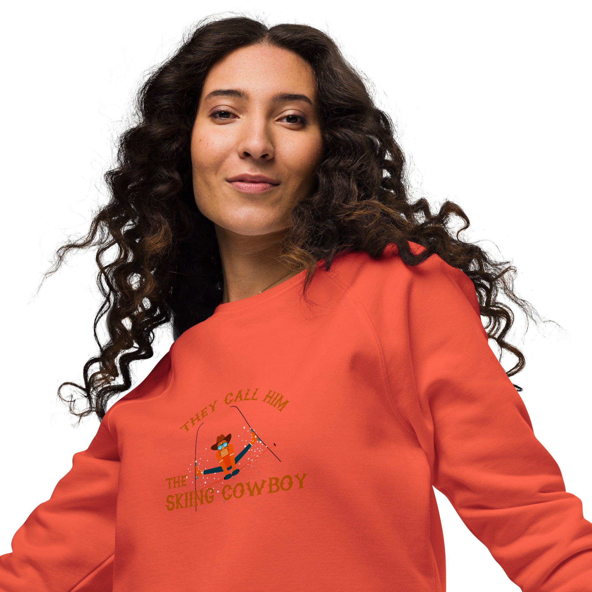 Sweatshirt écologique raglan unisexe Hot Dogger