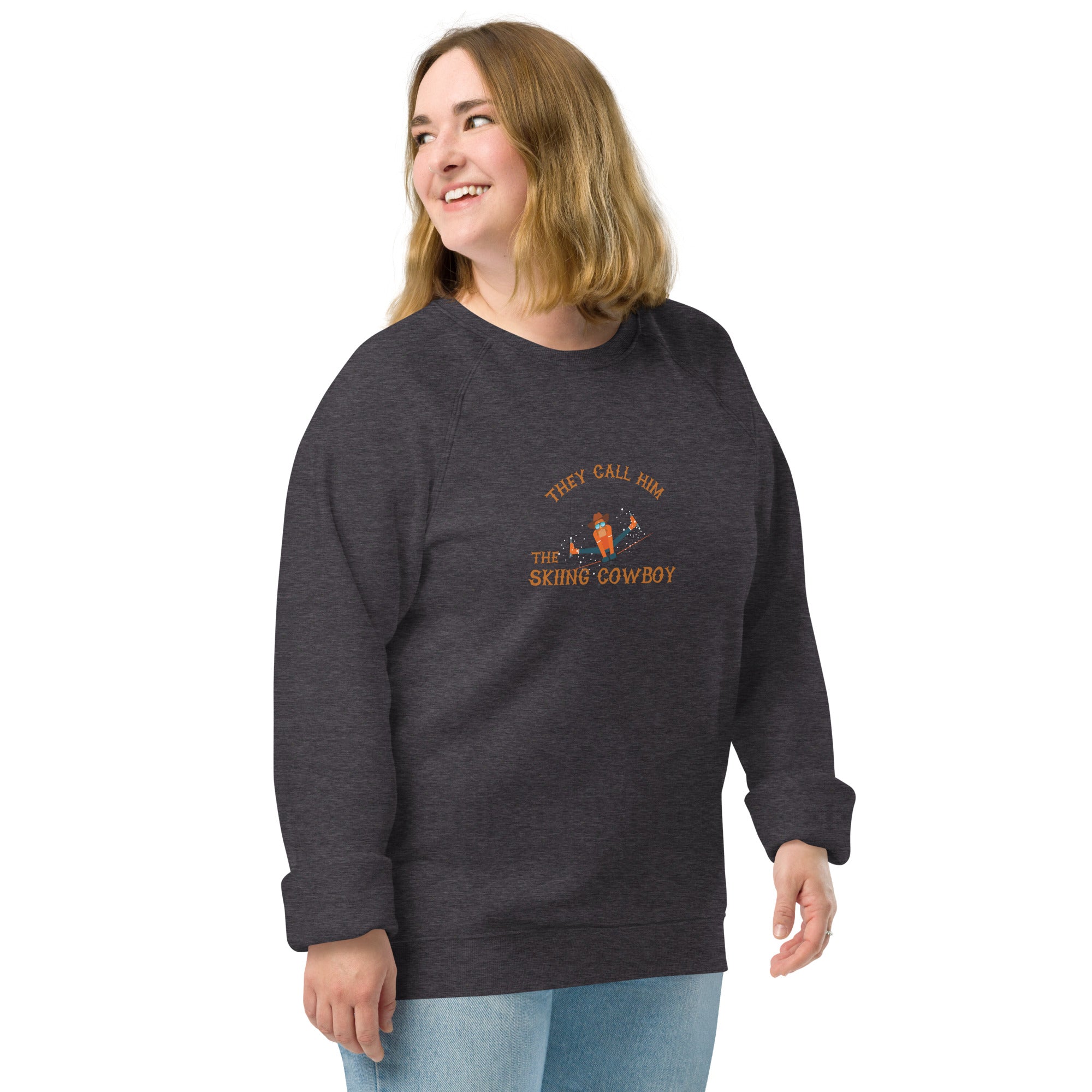 Sweatshirt écologique raglan unisexe Hot Dogger