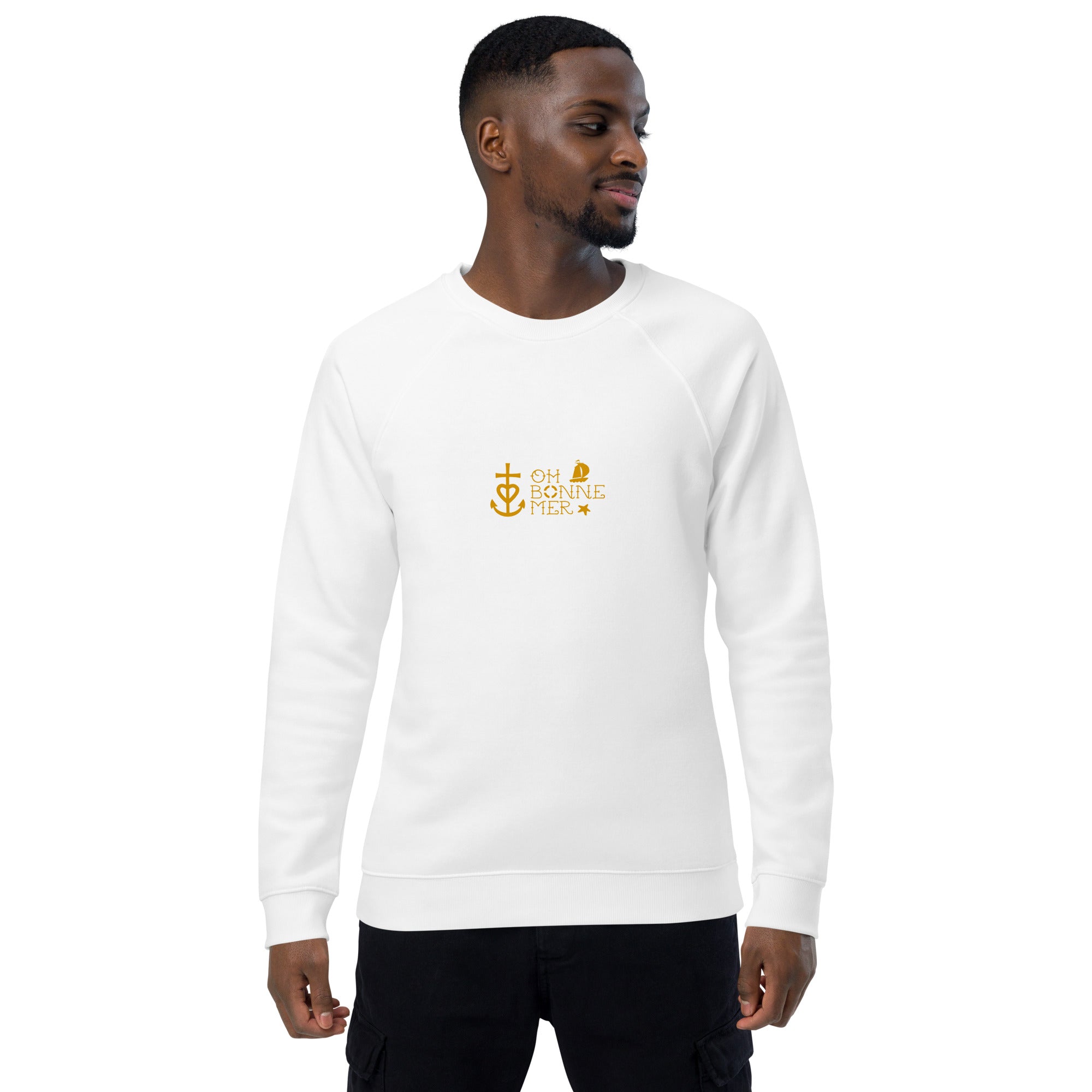 Unisex organic raglan sweatshirt Oh Bonne Mer 2