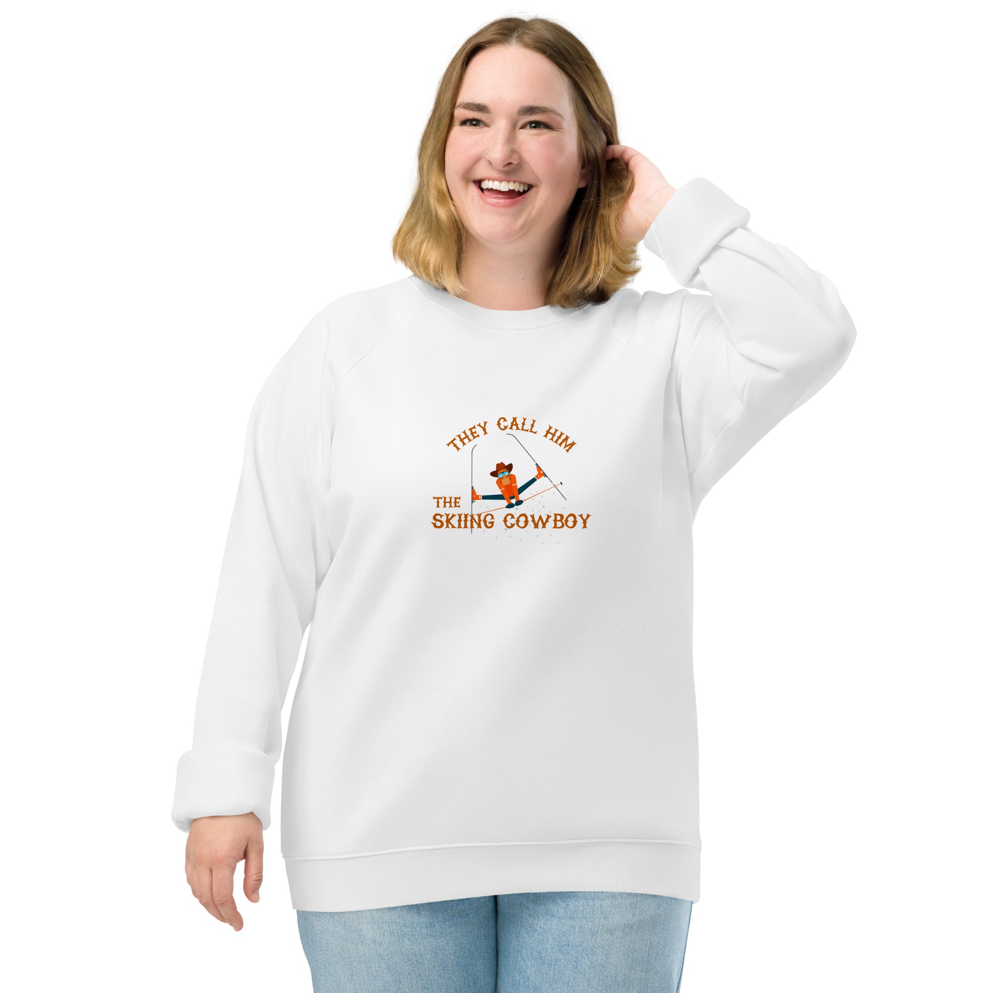 Sweatshirt écologique raglan unisexe Hot Dogger