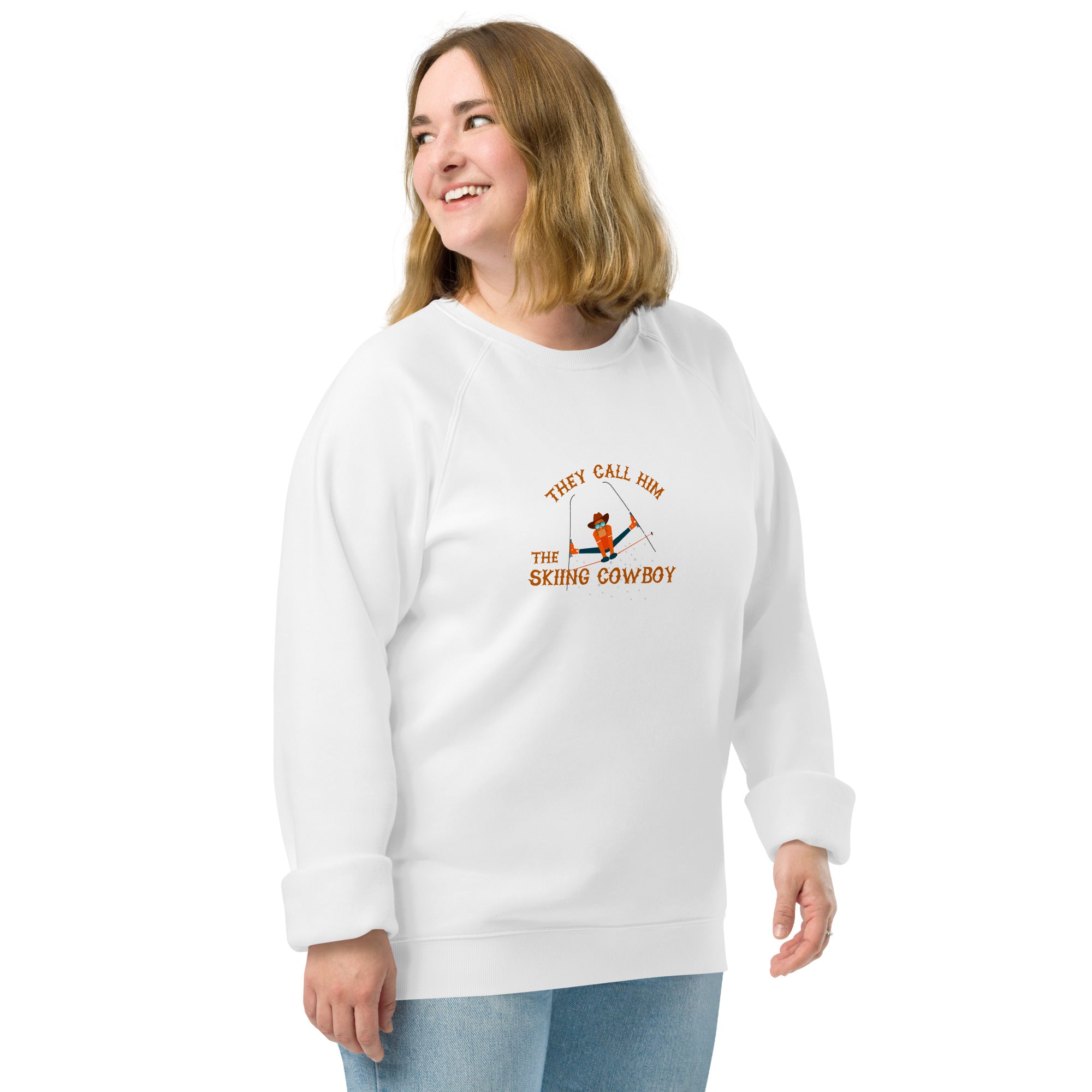 Sweatshirt écologique raglan unisexe Hot Dogger