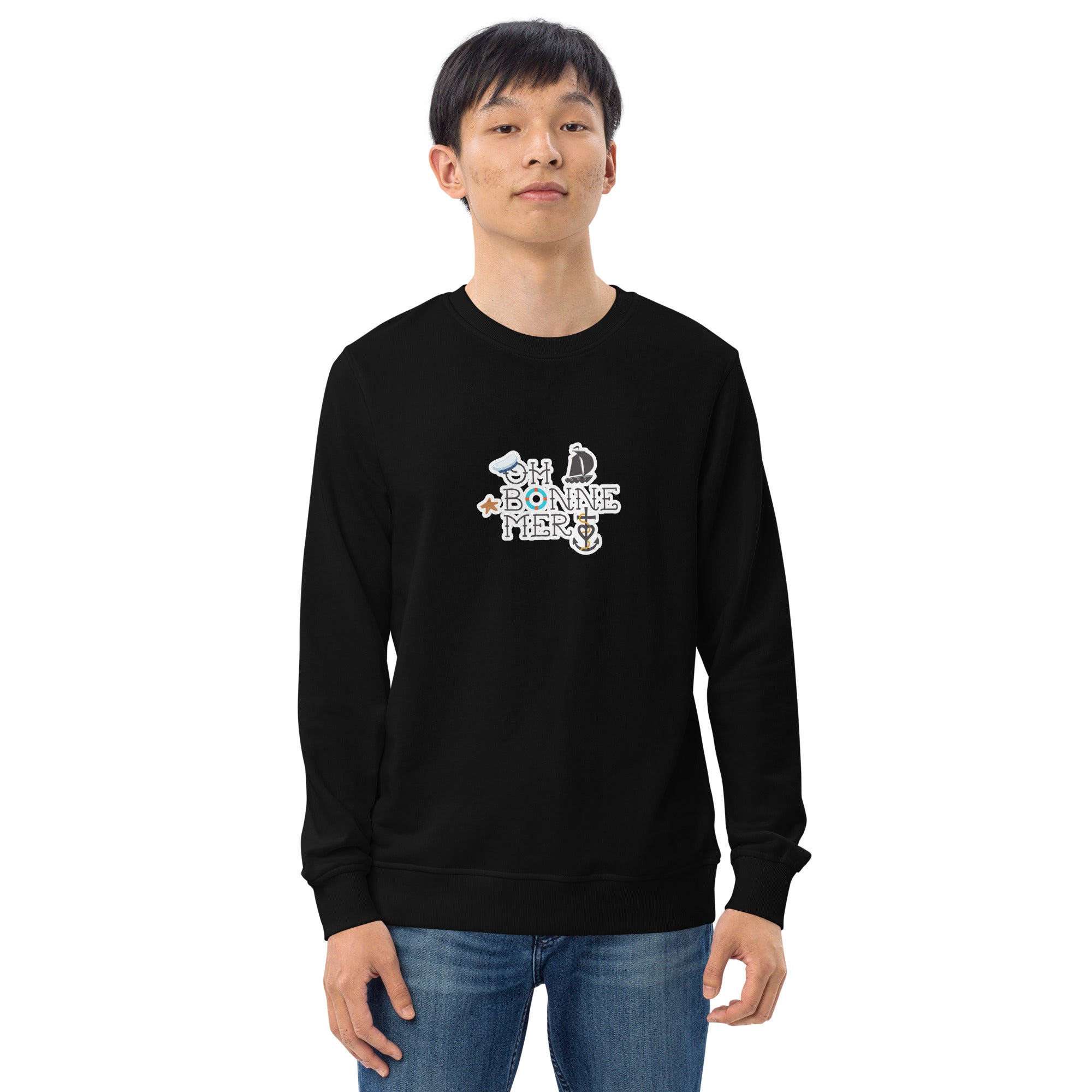 Unisex organic sweatshirt Oh Bonne Mer 3