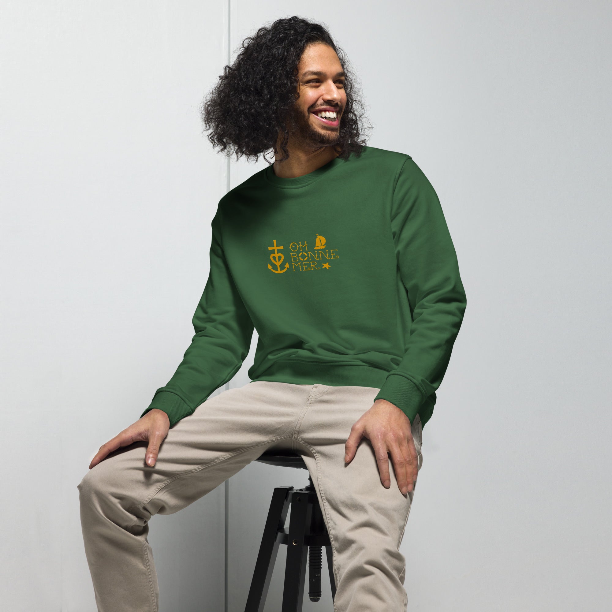 Unisex organic sweatshirt Oh Bonne Mer 2