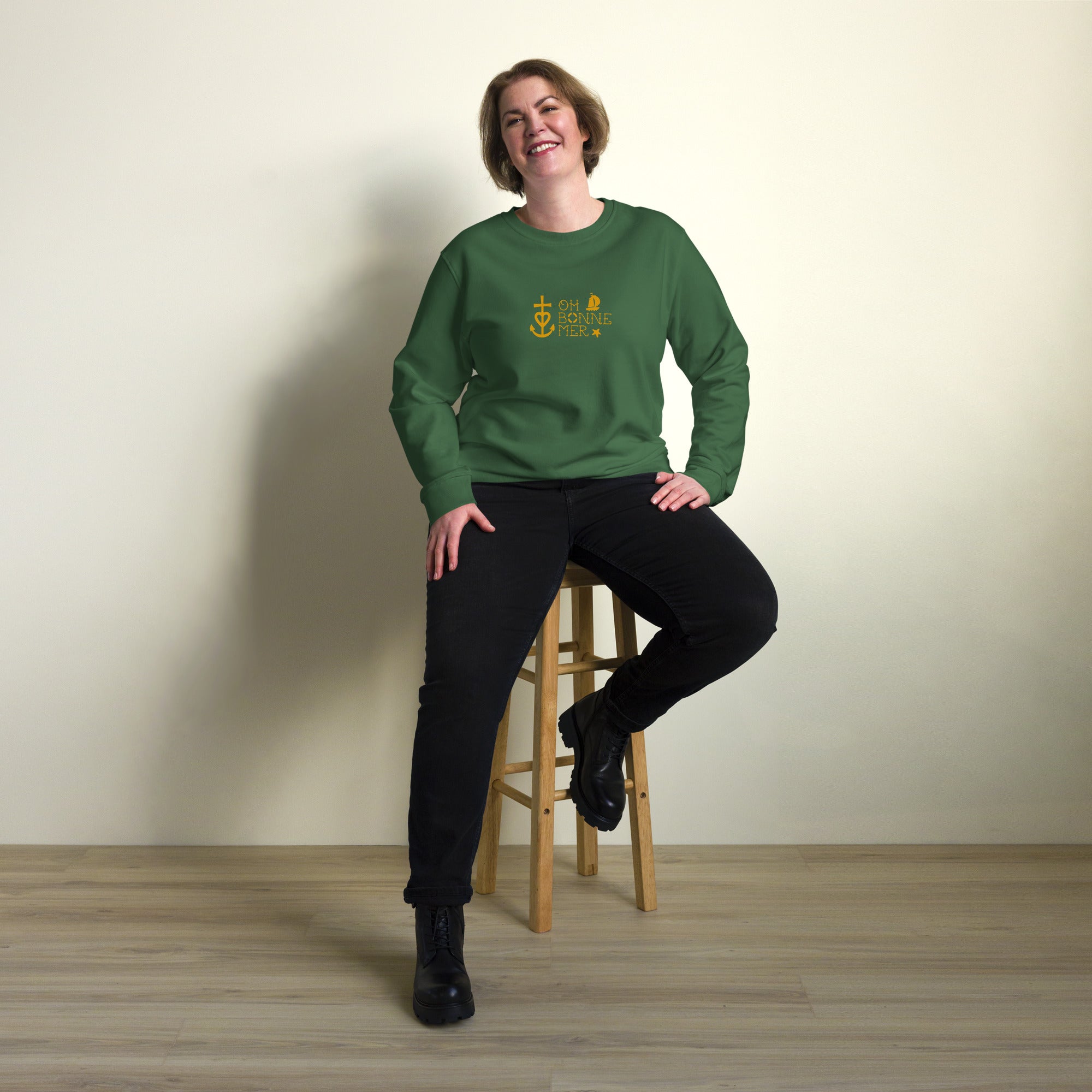 Unisex organic sweatshirt Oh Bonne Mer 2