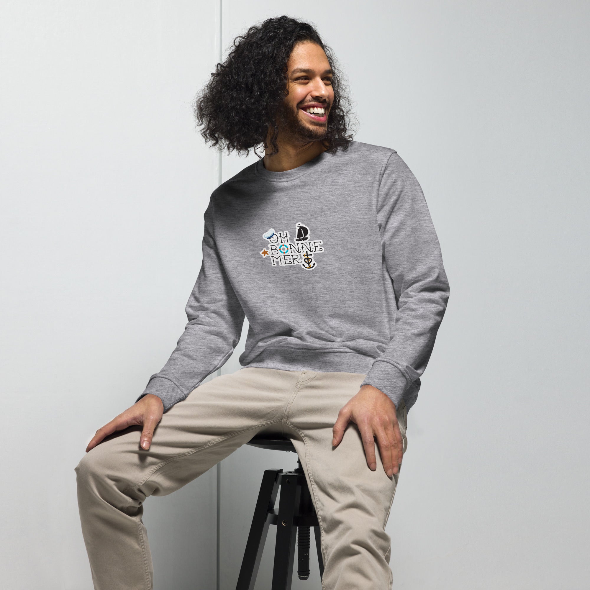 Unisex organic sweatshirt Oh Bonne Mer 3