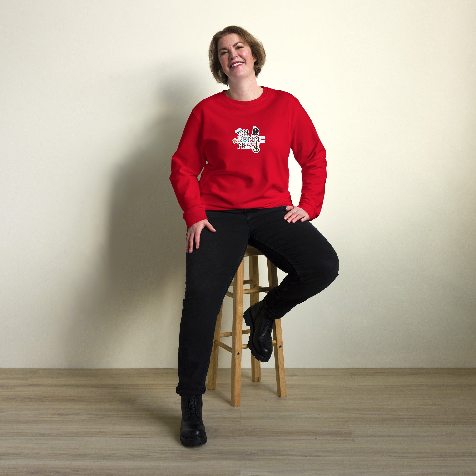 Unisex organic sweatshirt Oh Bonne Mer 3