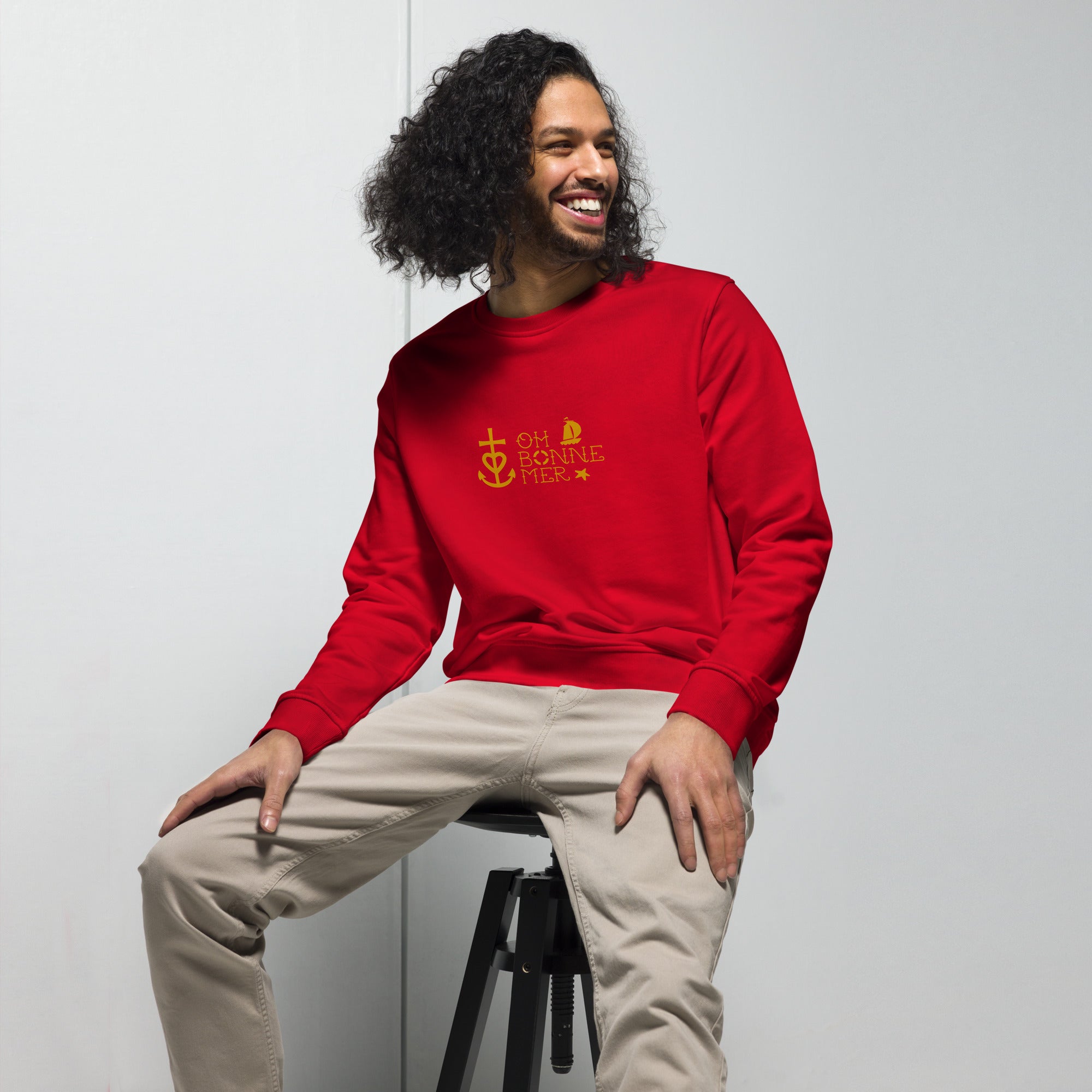 Unisex organic sweatshirt Oh Bonne Mer 2