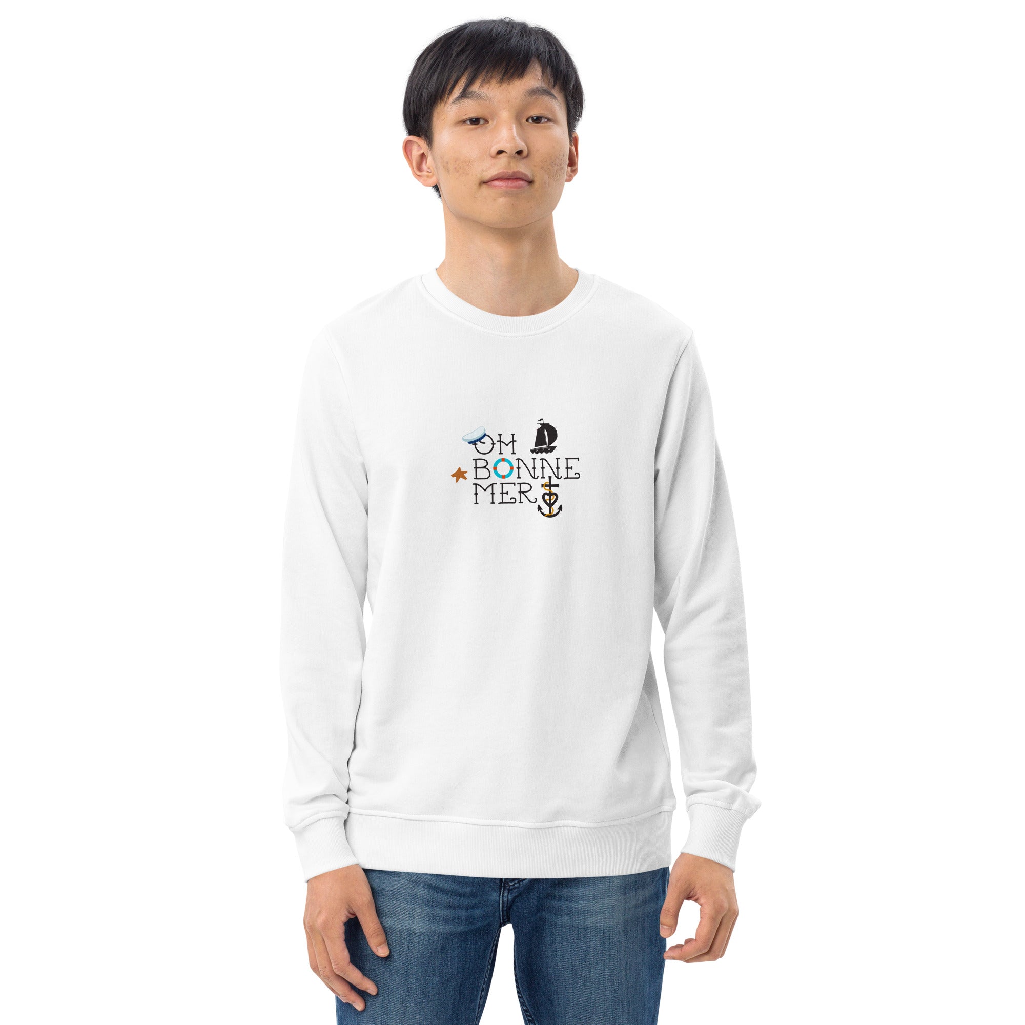 Unisex organic sweatshirt Oh Bonne Mer 3