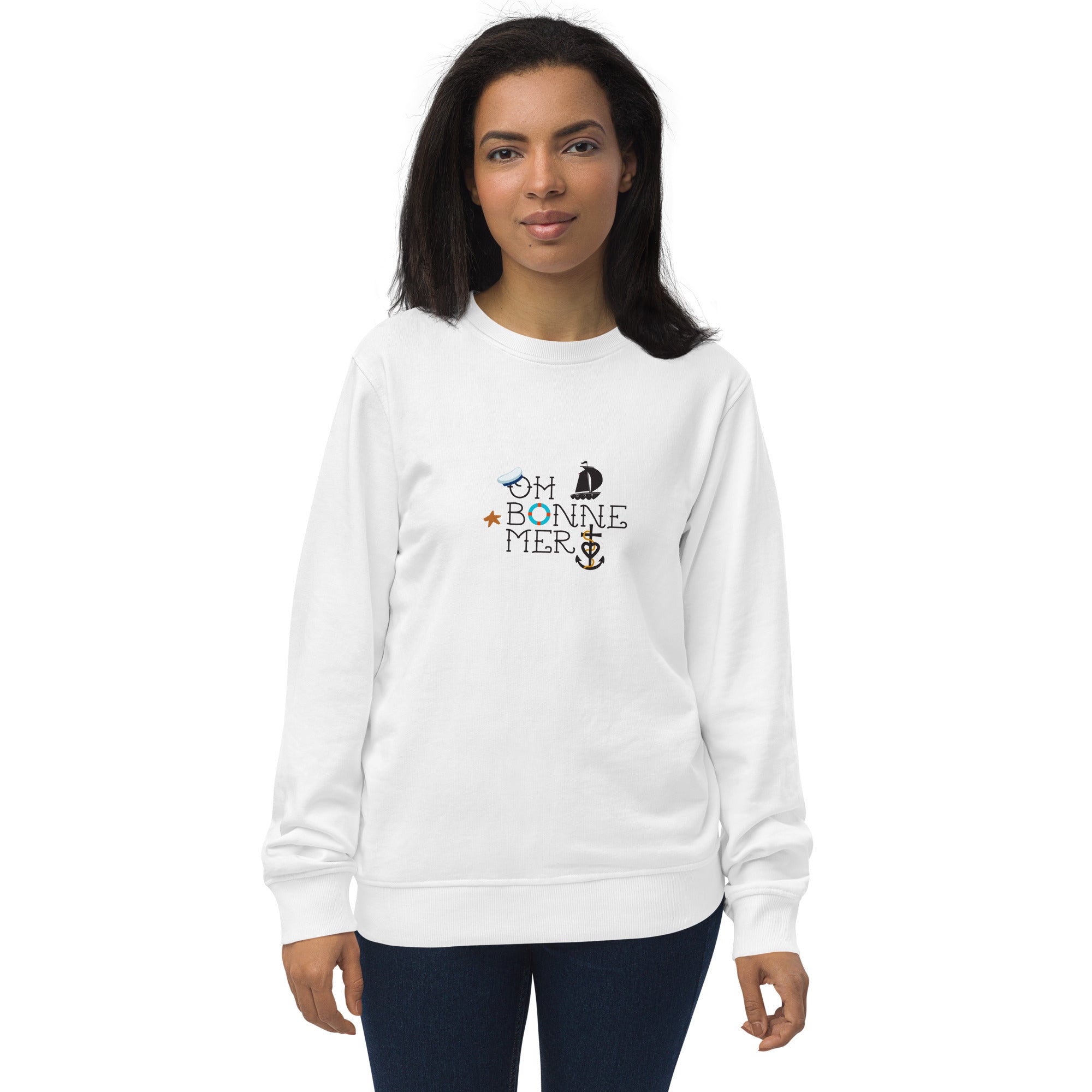 Unisex organic sweatshirt Oh Bonne Mer 3