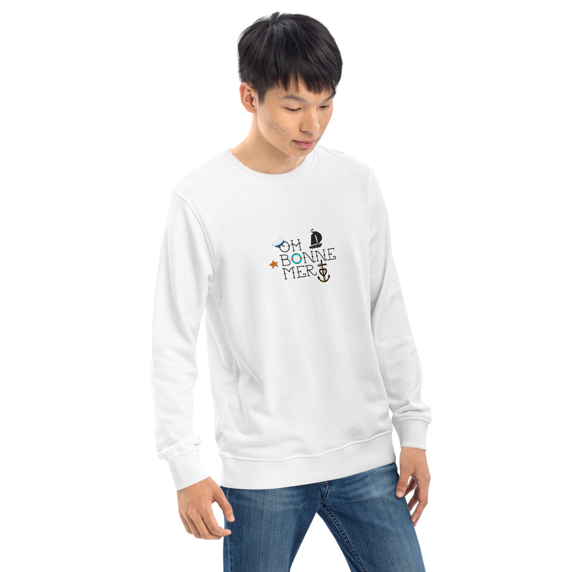 Unisex organic sweatshirt Oh Bonne Mer 3