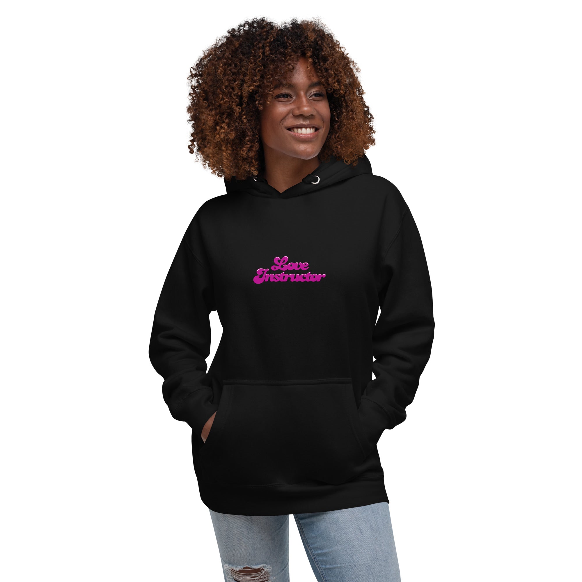 Unisex Cotton Hoodie Love Instructor