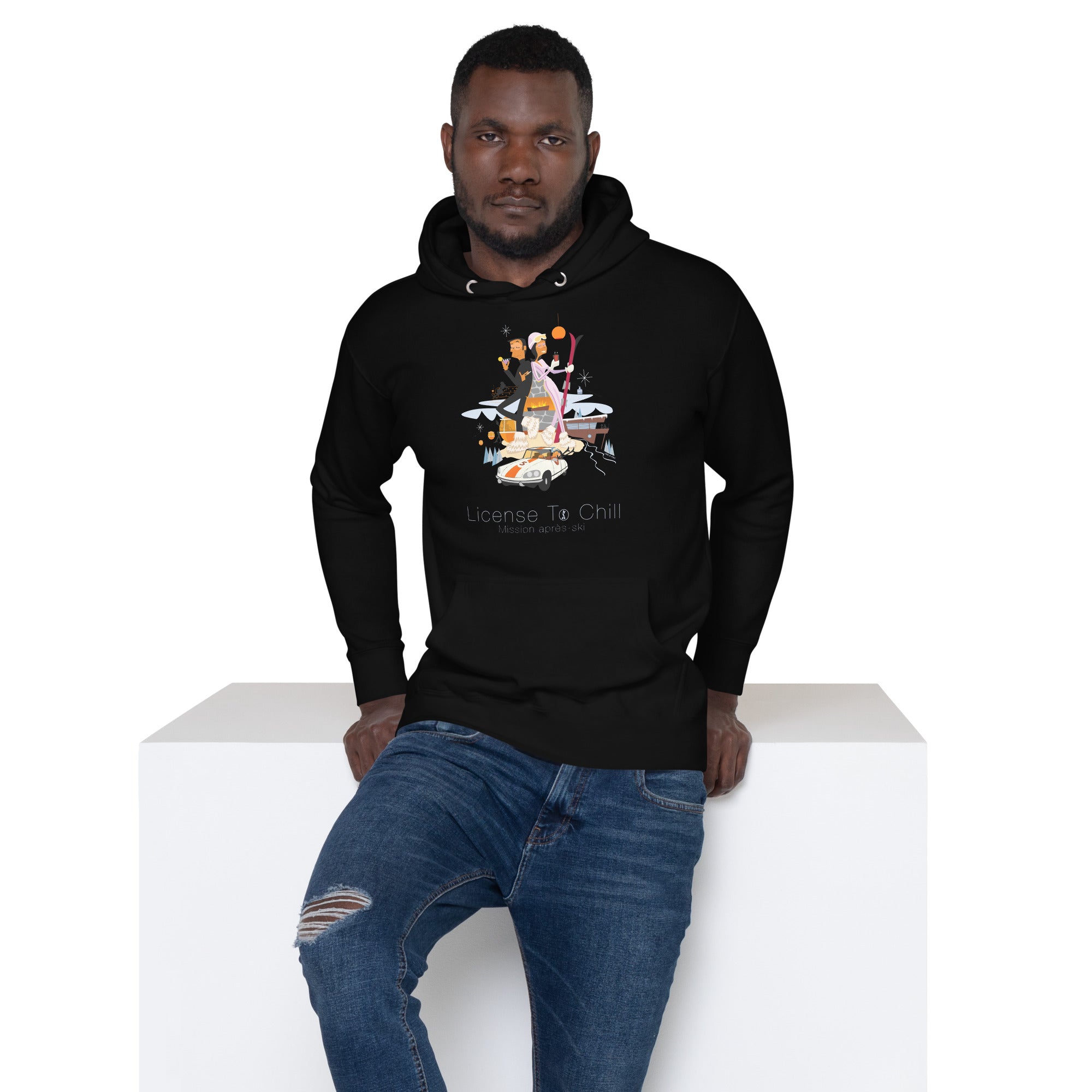 Unisex Cotton Hoodie License To Chill Mission Après-Ski