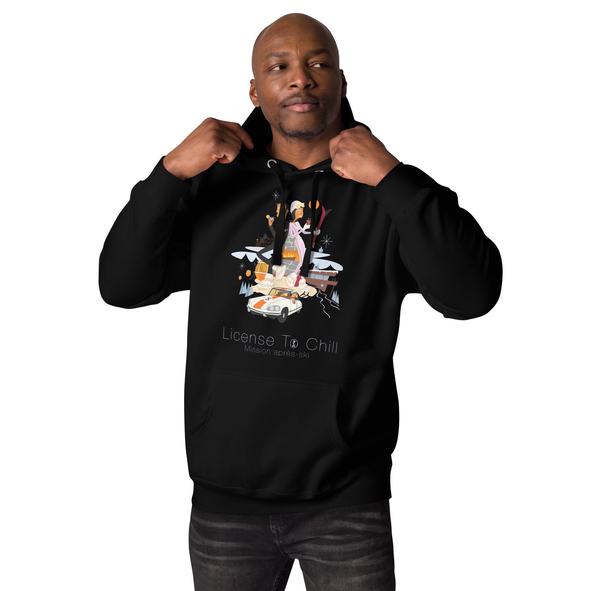 Unisex Cotton Hoodie License To Chill Mission Après-Ski