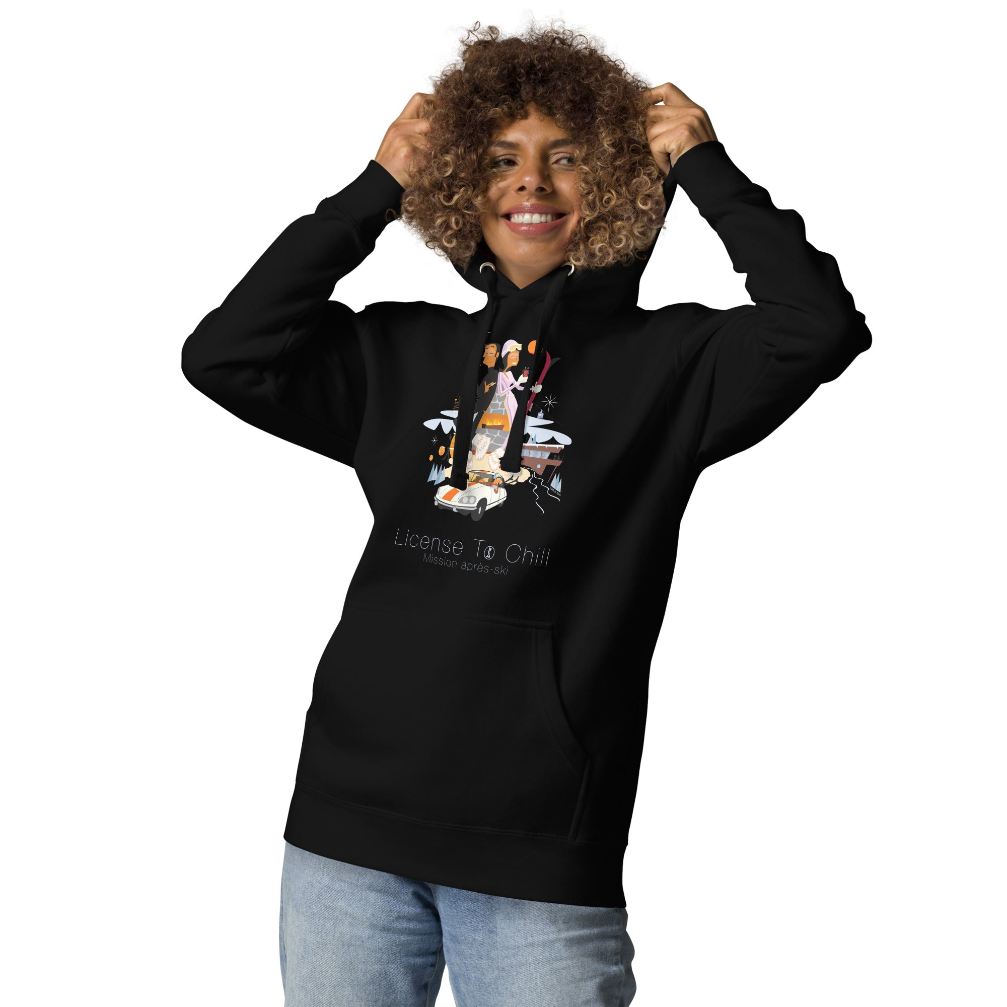 Unisex Cotton Hoodie License To Chill Mission Après-Ski