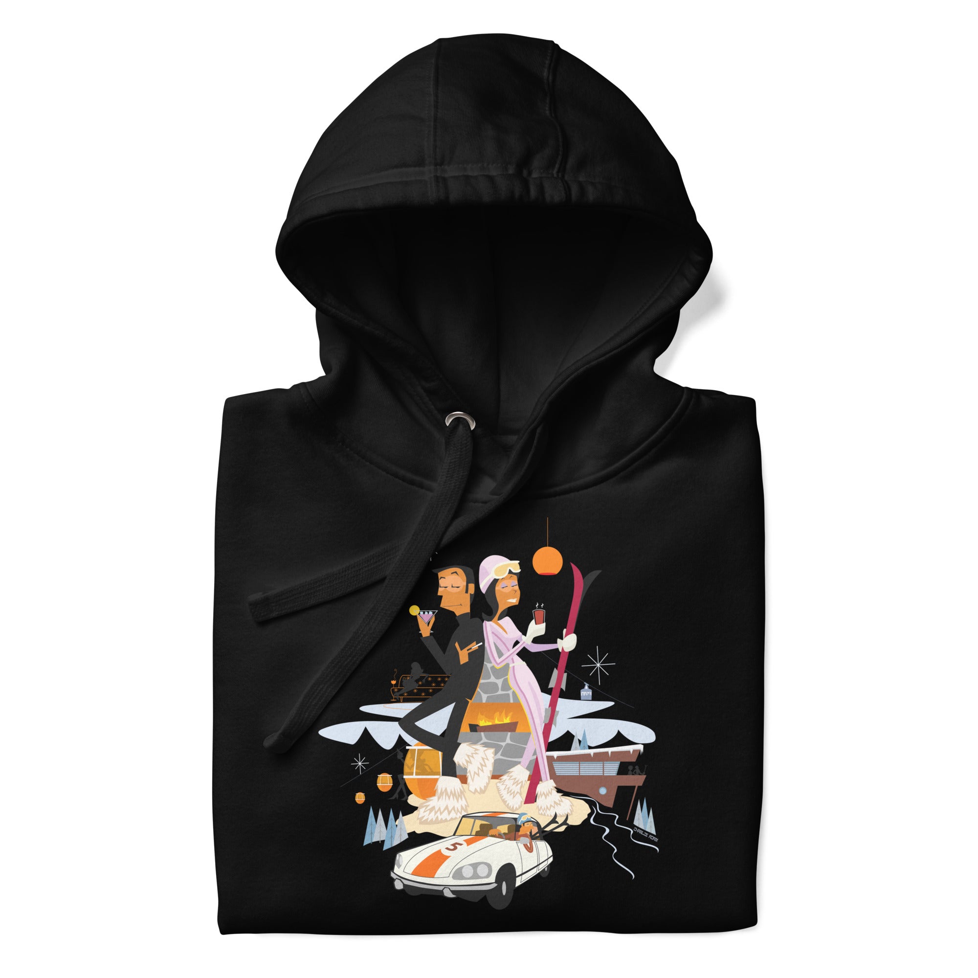 Unisex Cotton Hoodie License To Chill Mission Après-Ski