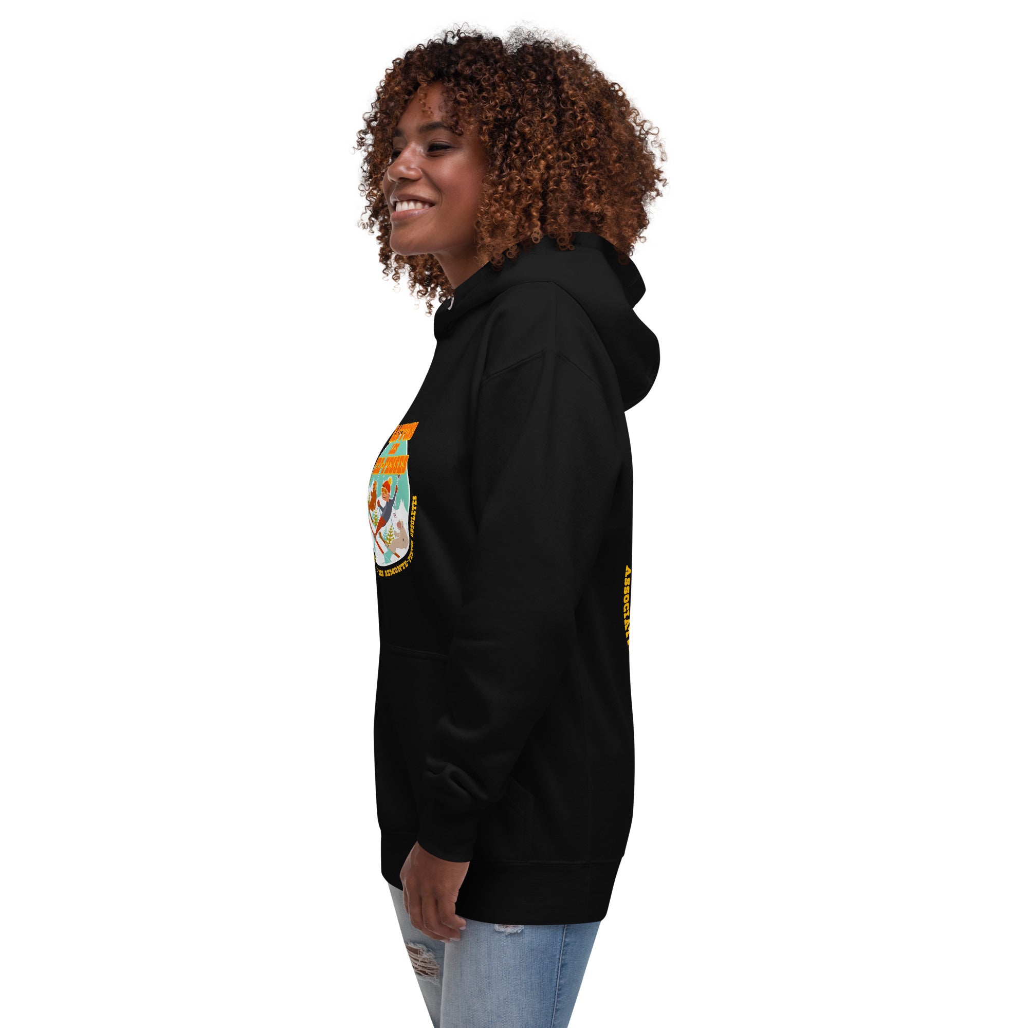 Unisex Cotton Hoodie Sauvons les Tires-fesses (front & back)