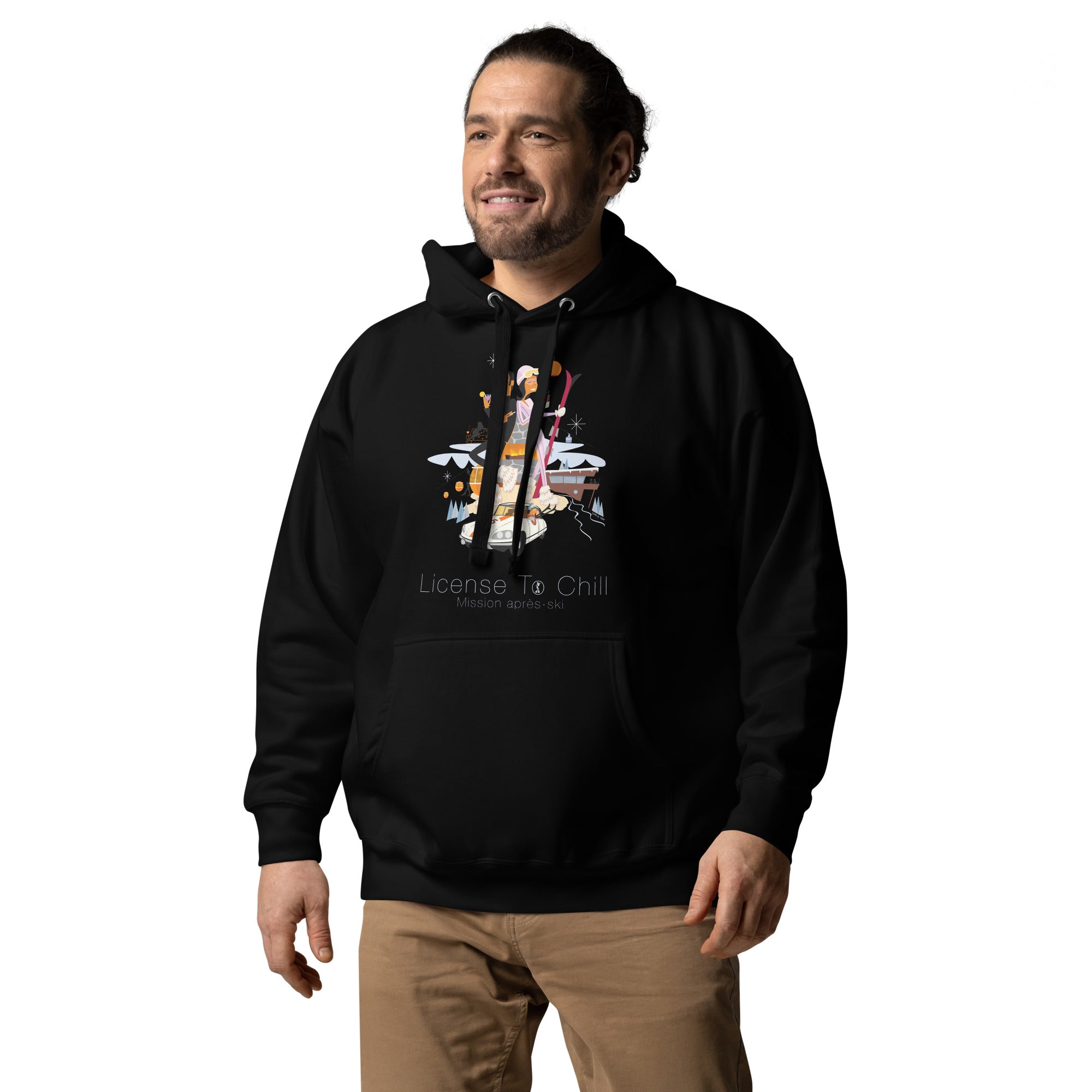 Unisex Cotton Hoodie License To Chill Mission Après-Ski