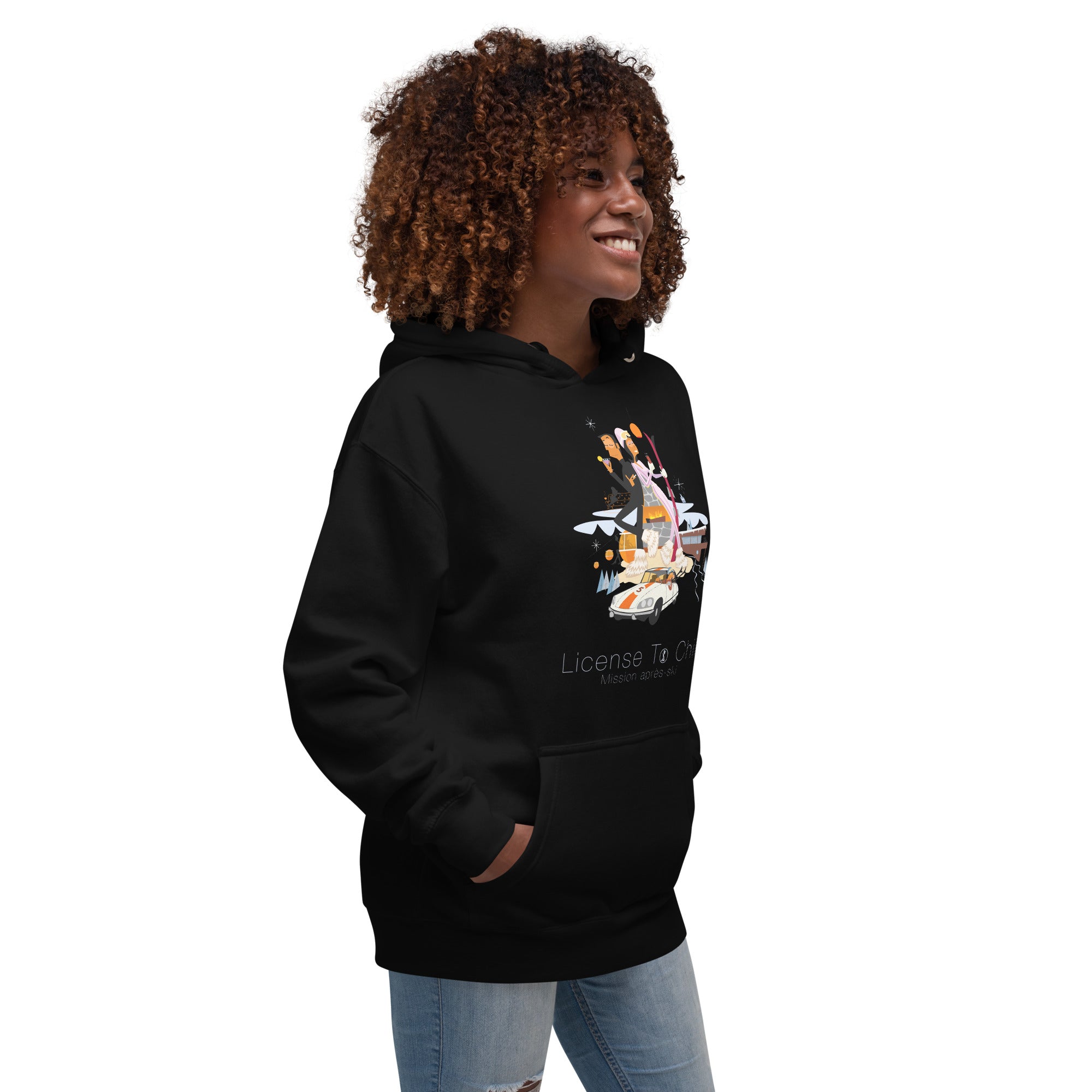 Unisex Cotton Hoodie License To Chill Mission Après-Ski