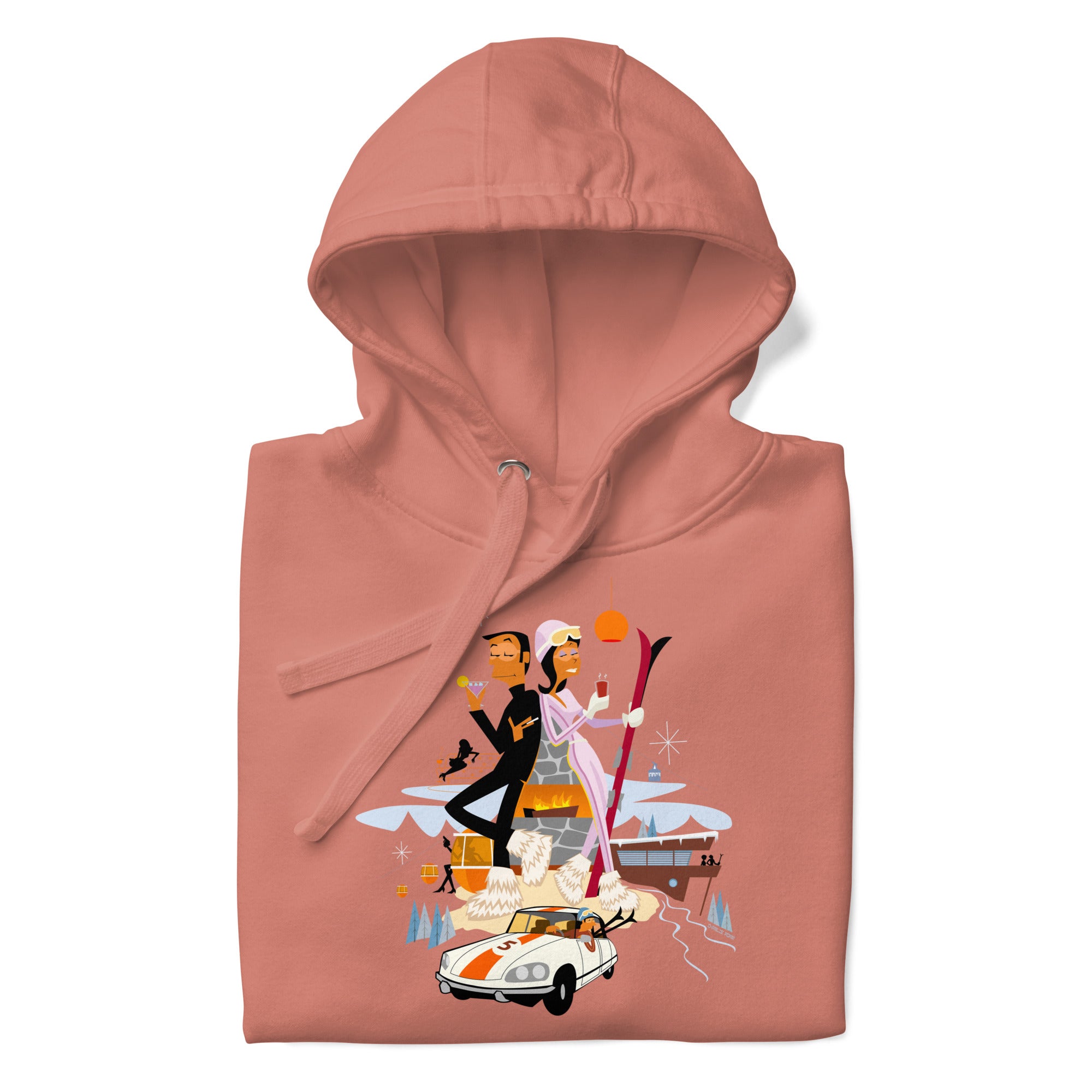 Unisex Cotton Hoodie License To Chill Mission Après-Ski