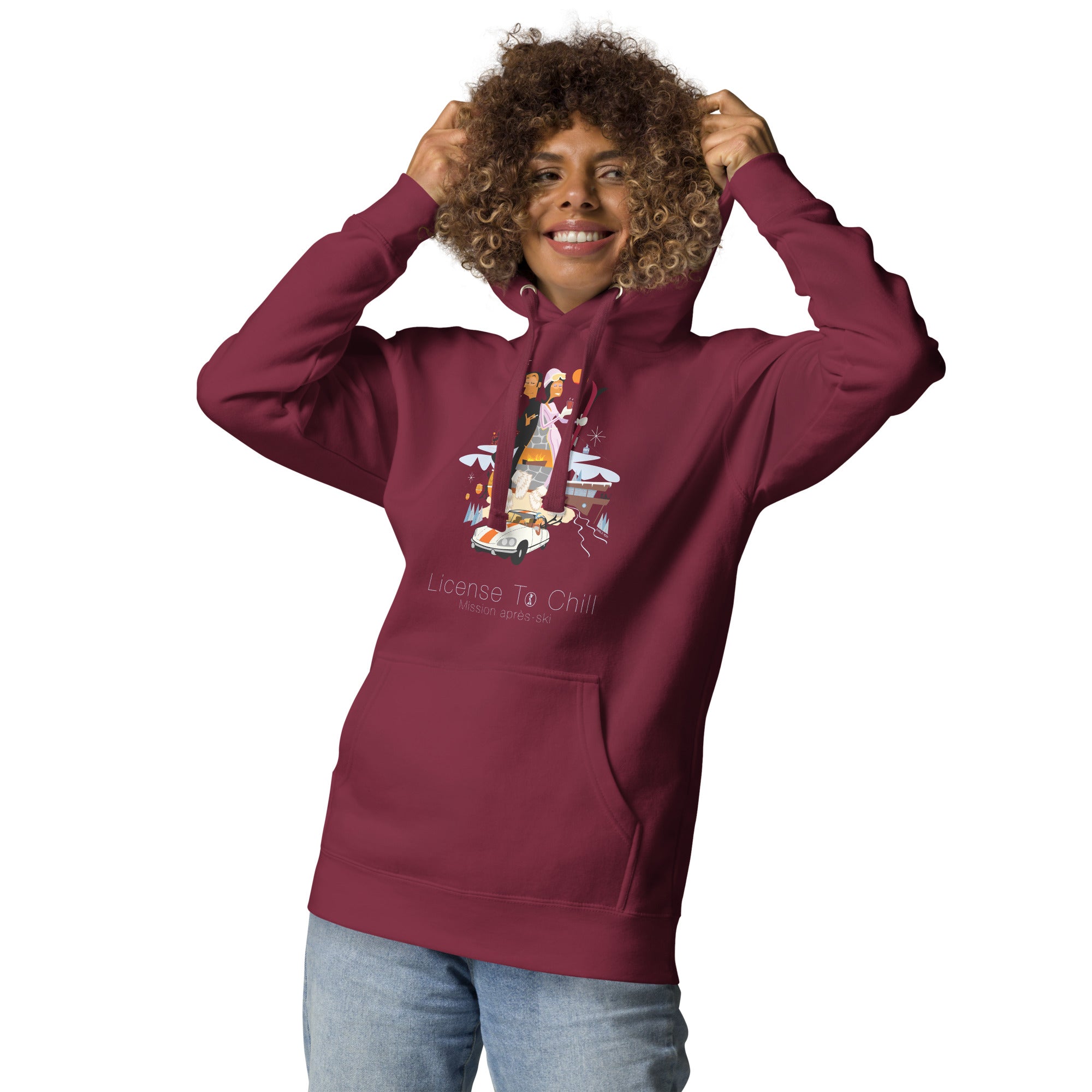 Unisex Cotton Hoodie License To Chill Mission Après-Ski