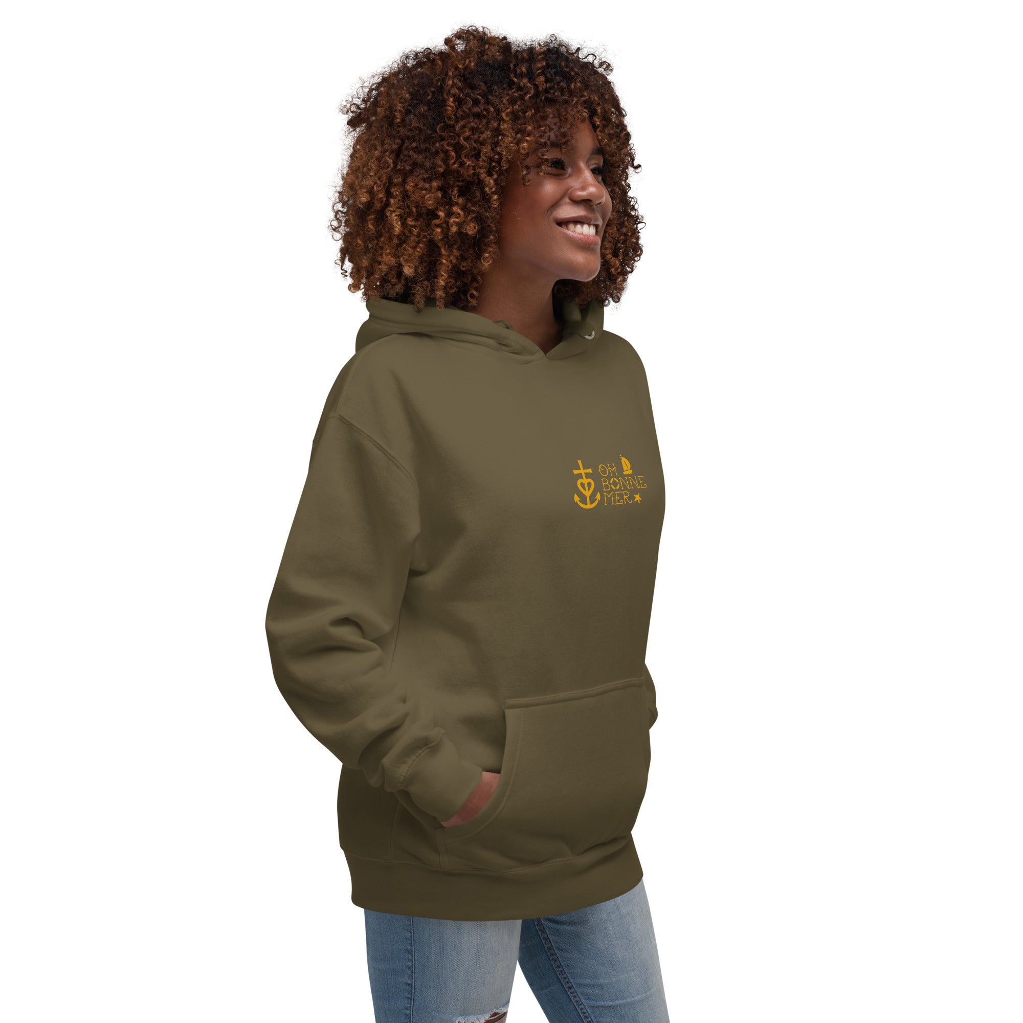 Unisex Cotton Hoodie Oh Bonne Mer 2