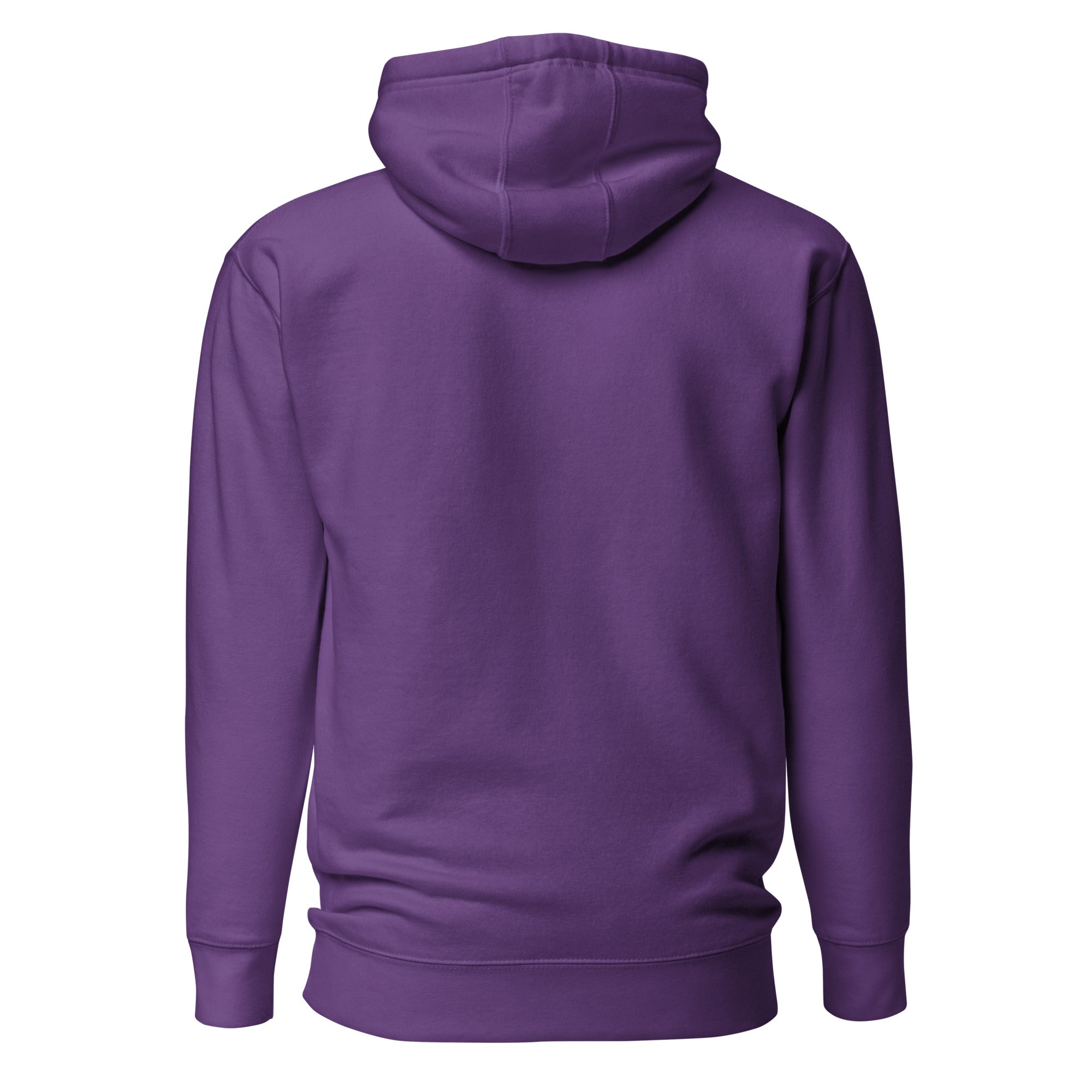 Sweat à capuche unisexe en coton Octopus Purple