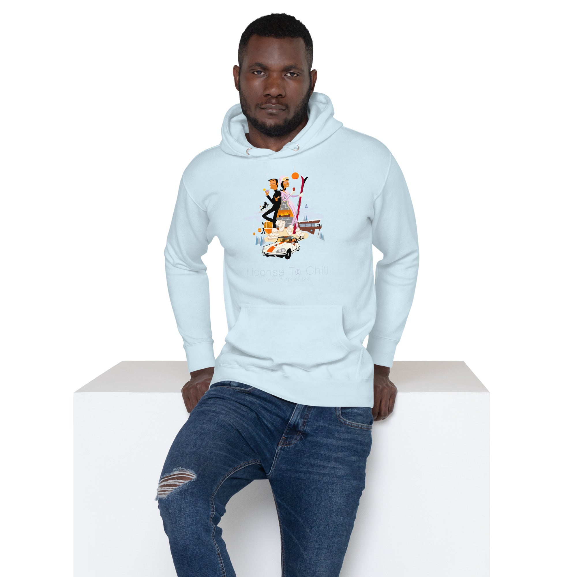 Unisex Cotton Hoodie License To Chill Mission Après-Ski