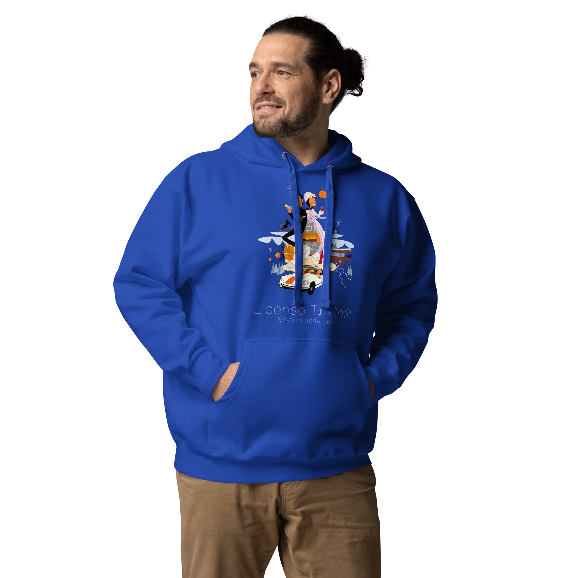 Unisex Cotton Hoodie License To Chill Mission Après-Ski