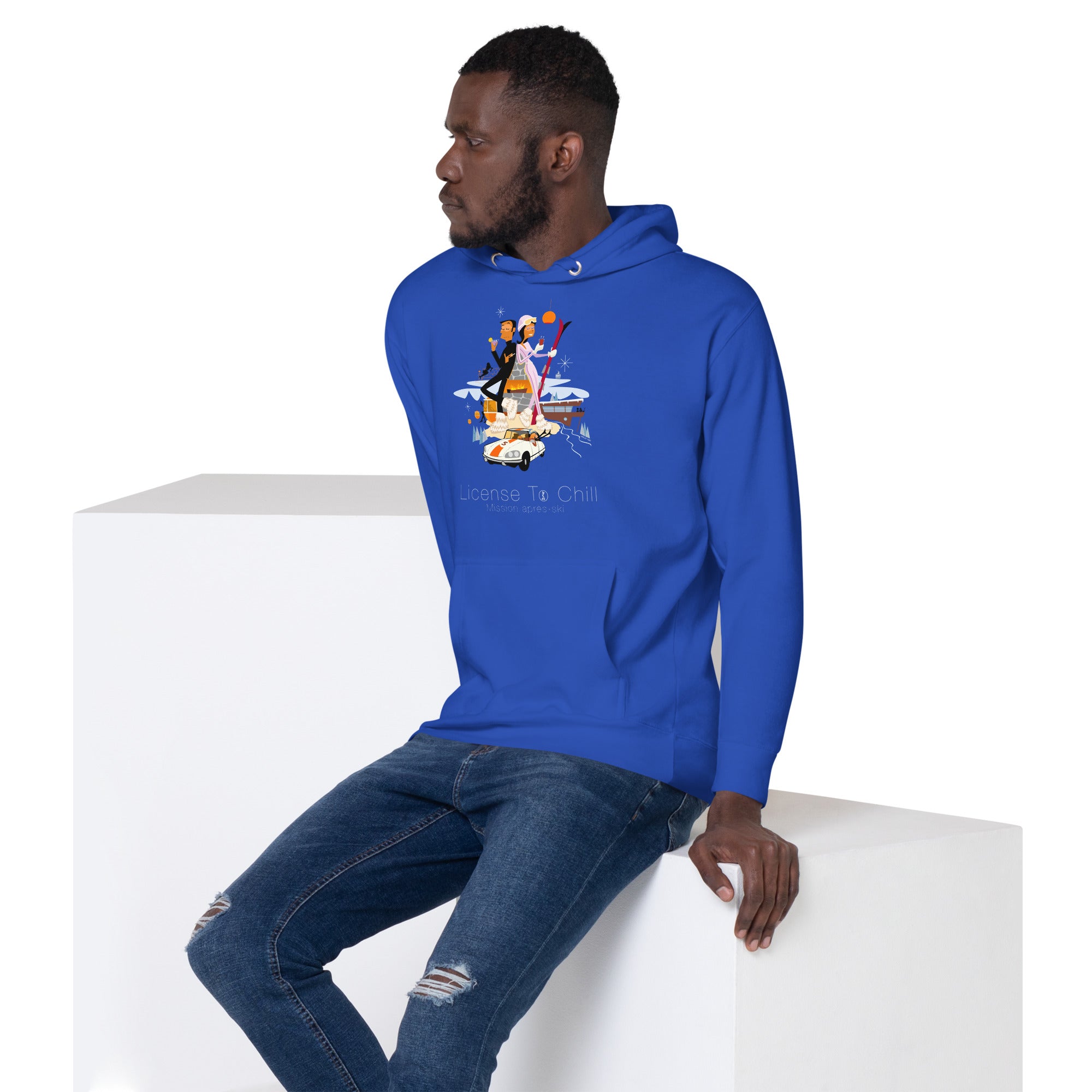 Unisex Cotton Hoodie License To Chill Mission Après-Ski