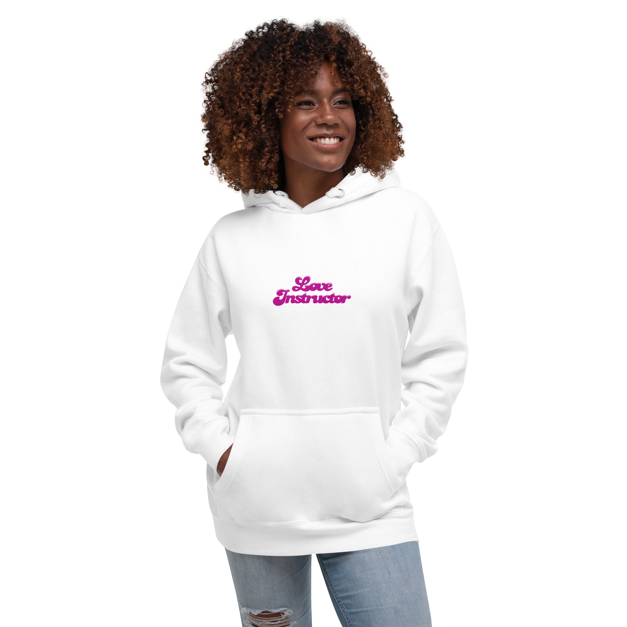 Unisex Cotton Hoodie Love Instructor