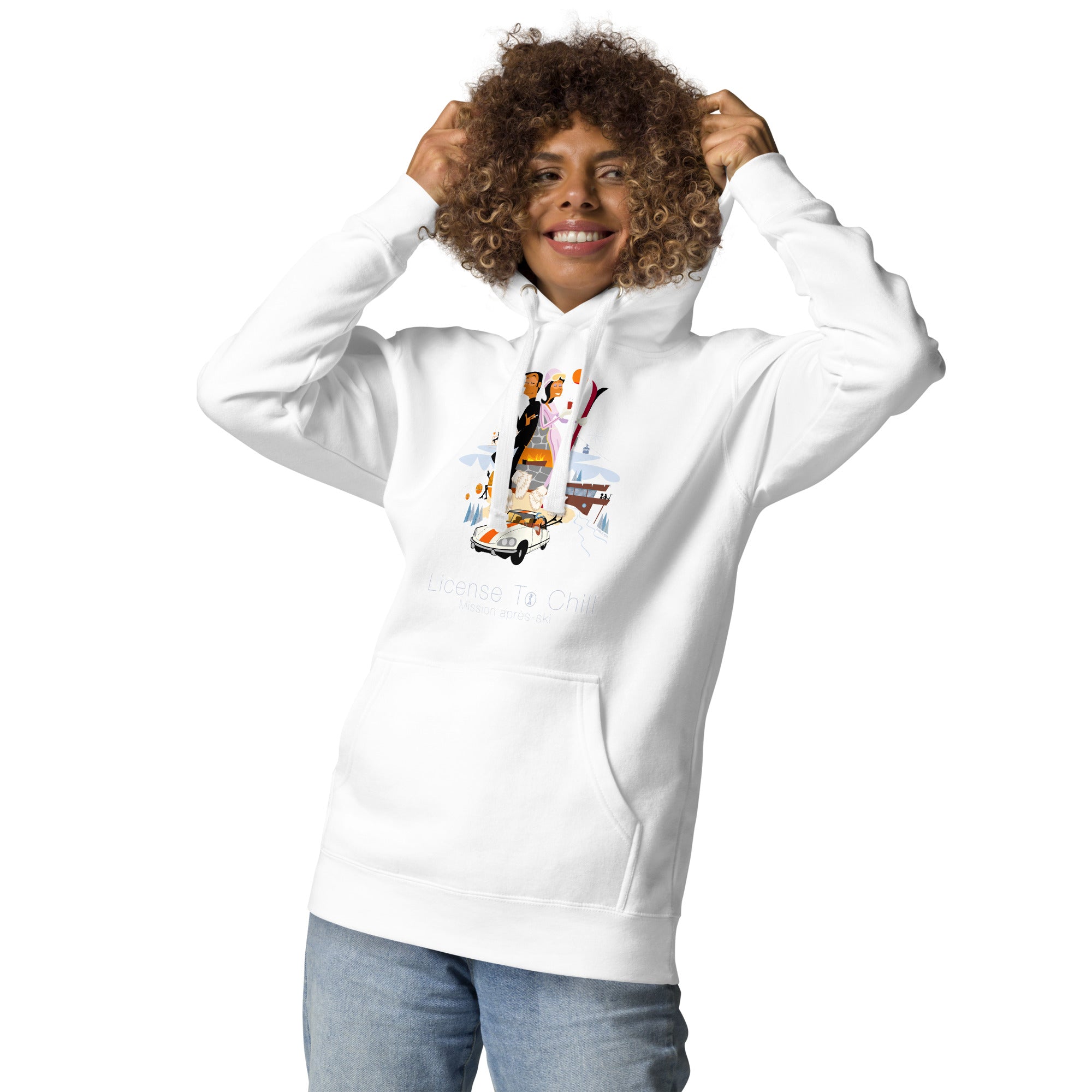 Unisex Cotton Hoodie License To Chill Mission Après-Ski