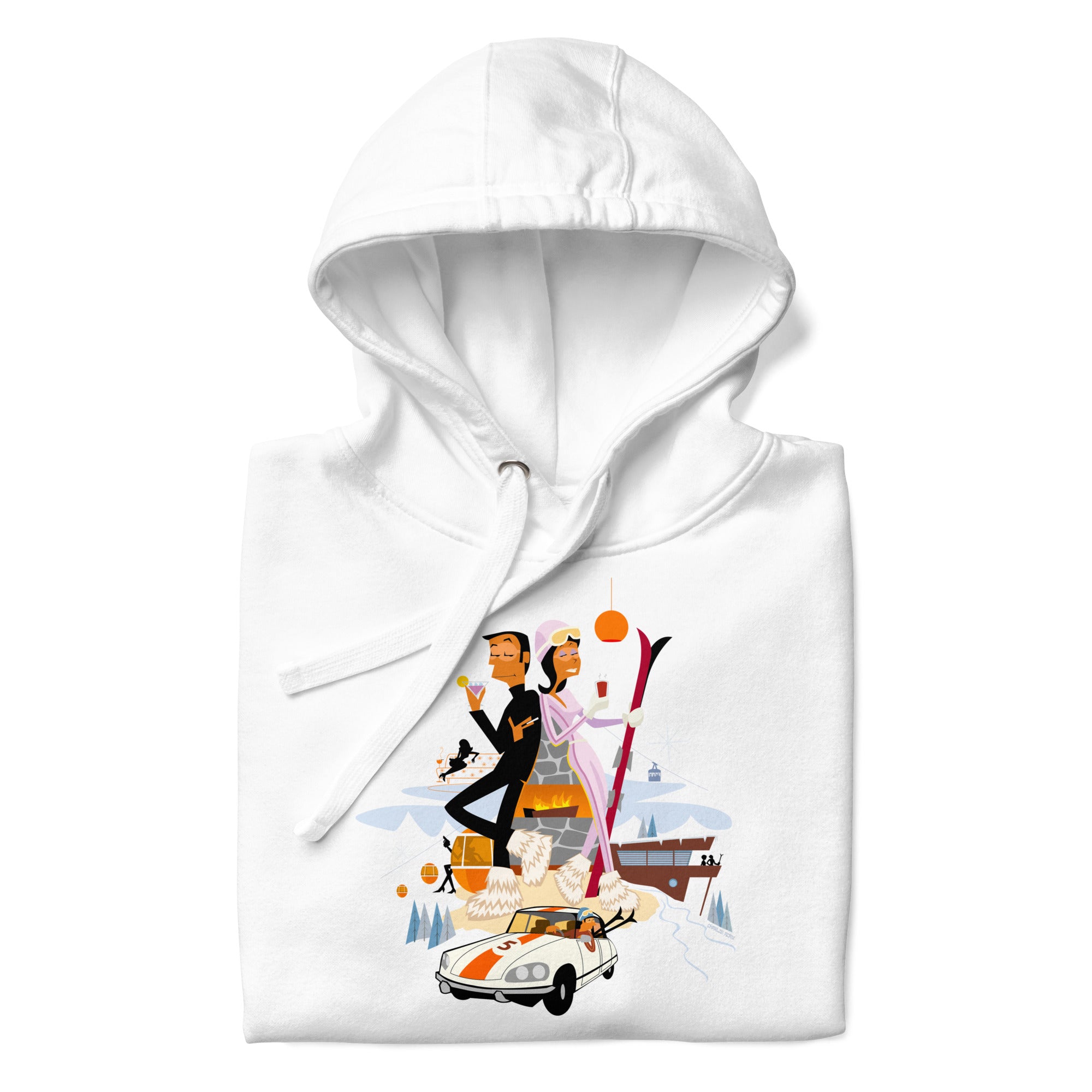 Unisex Cotton Hoodie License To Chill Mission Après-Ski