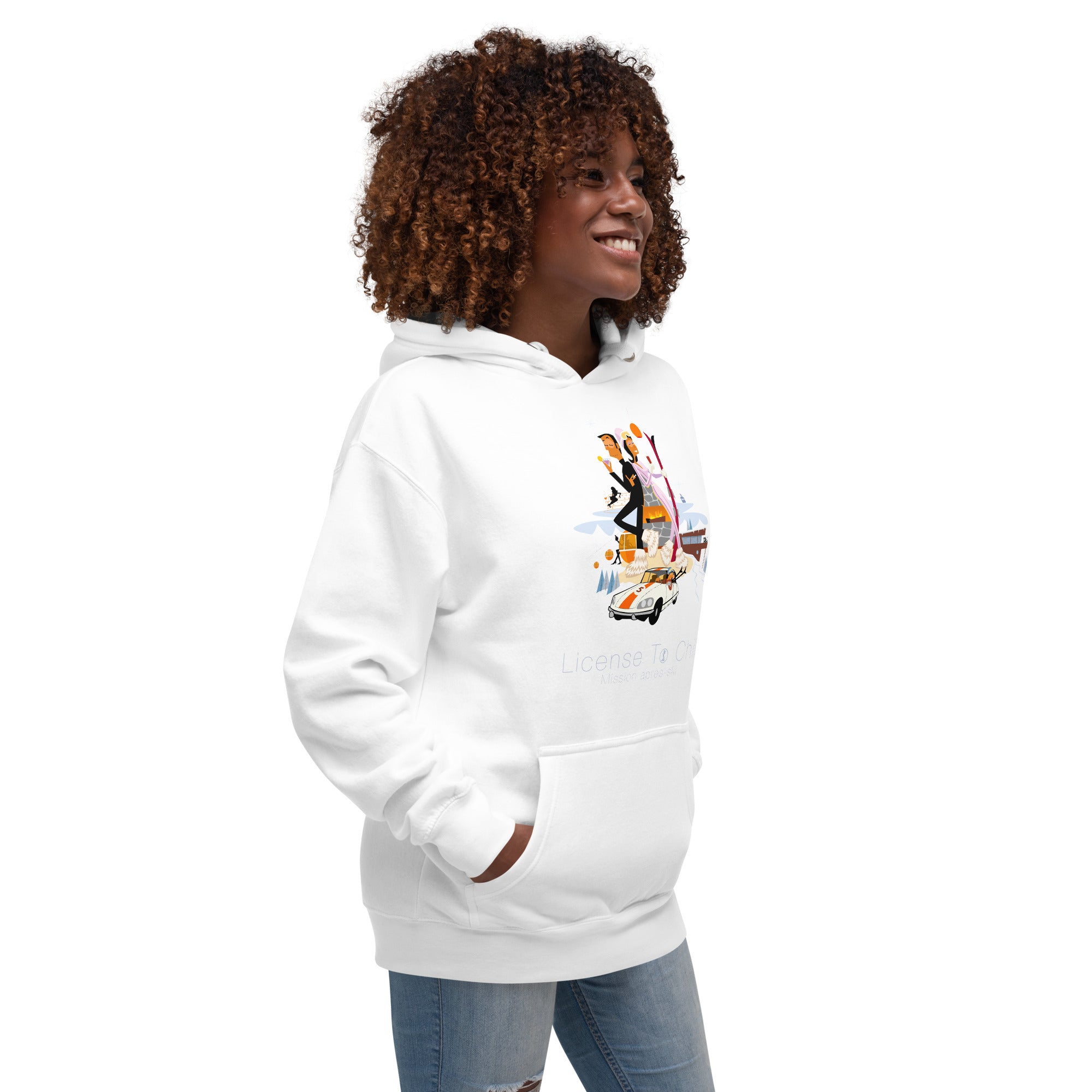 Unisex Cotton Hoodie License To Chill Mission Après-Ski