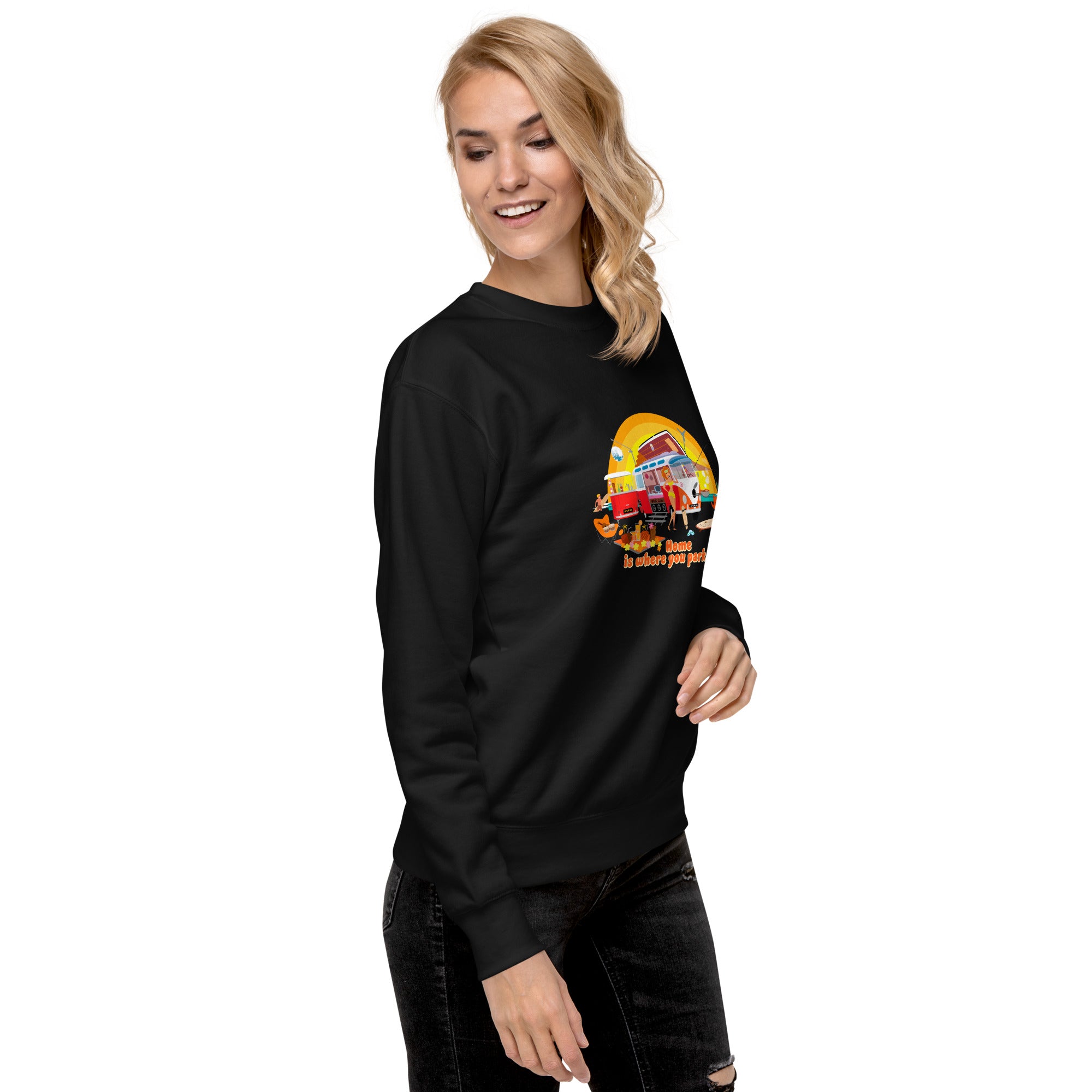 Sweatshirt premium unisexe Ultra Combi Home is where you park it