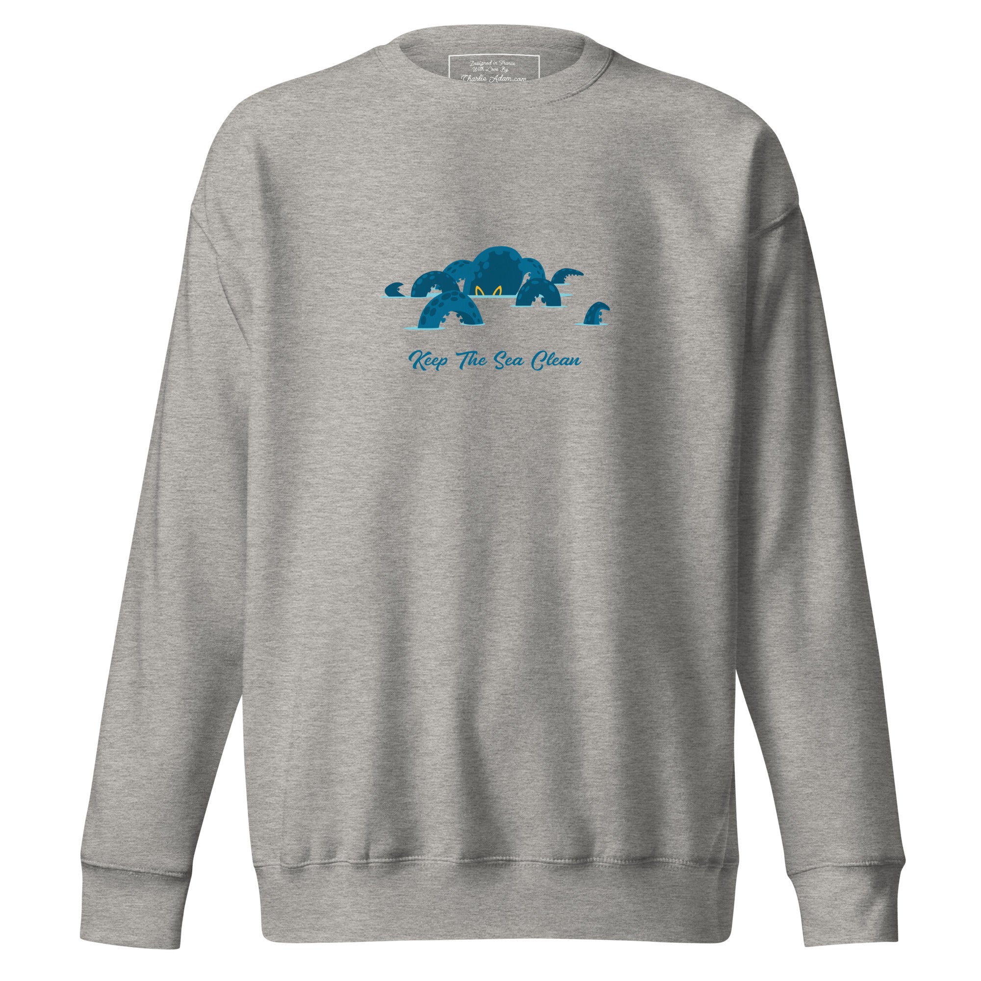 Unisex Premium Sweatshirt Octopus Blue