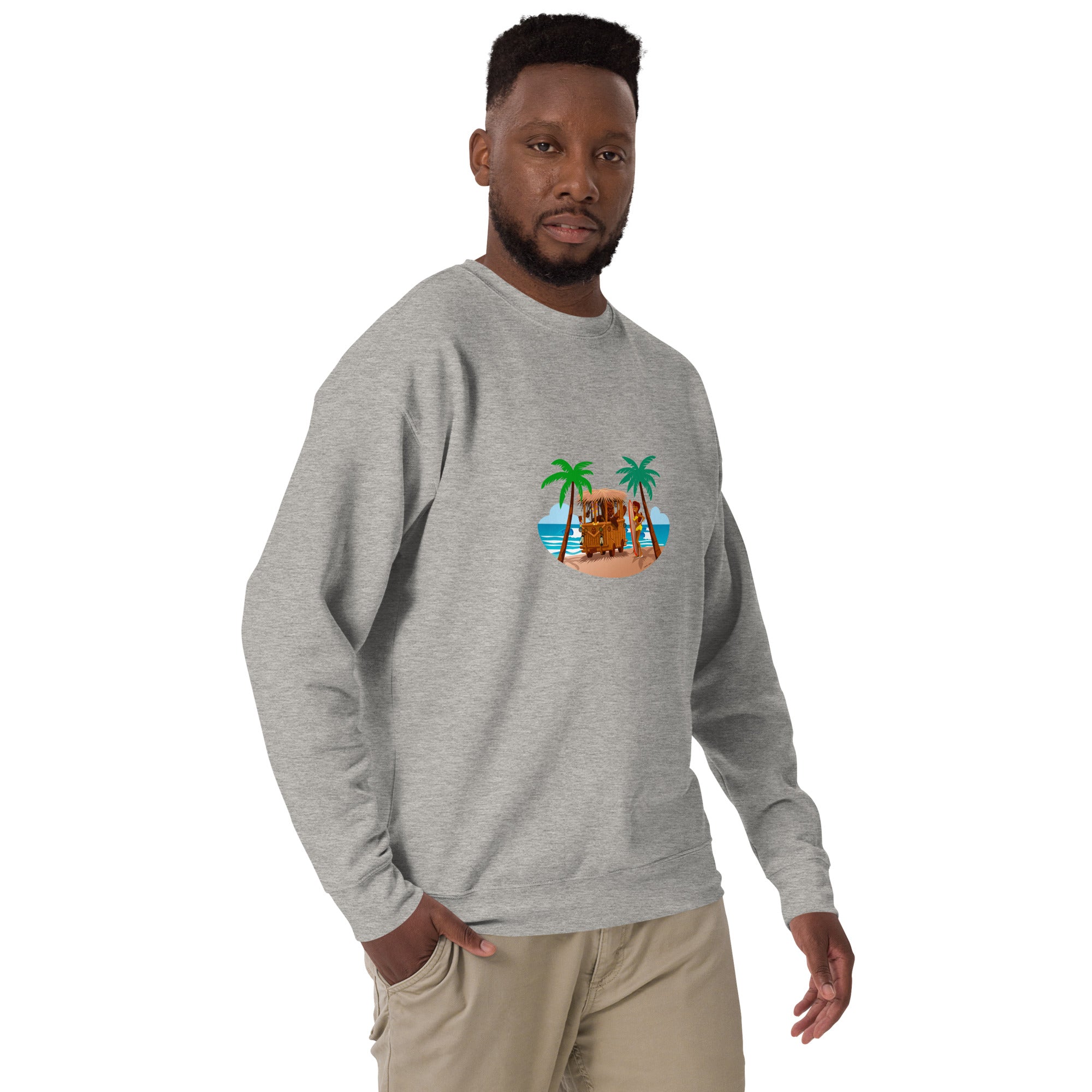 Sweatshirt premium unisexe Tiki Kombi